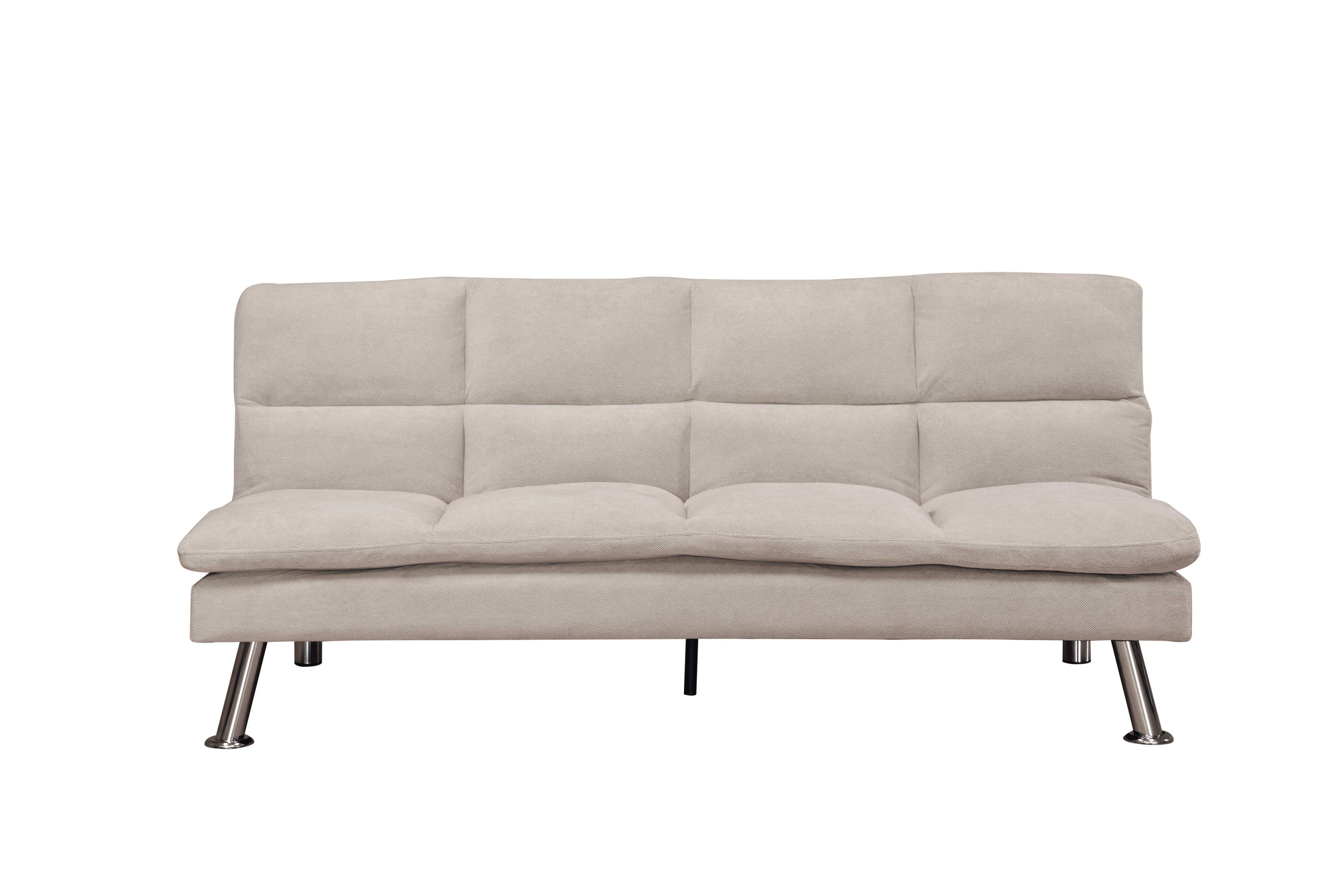 Sofá Cama 3 Puestos 187 cm Beige - vista 2 - Ref. 165-312