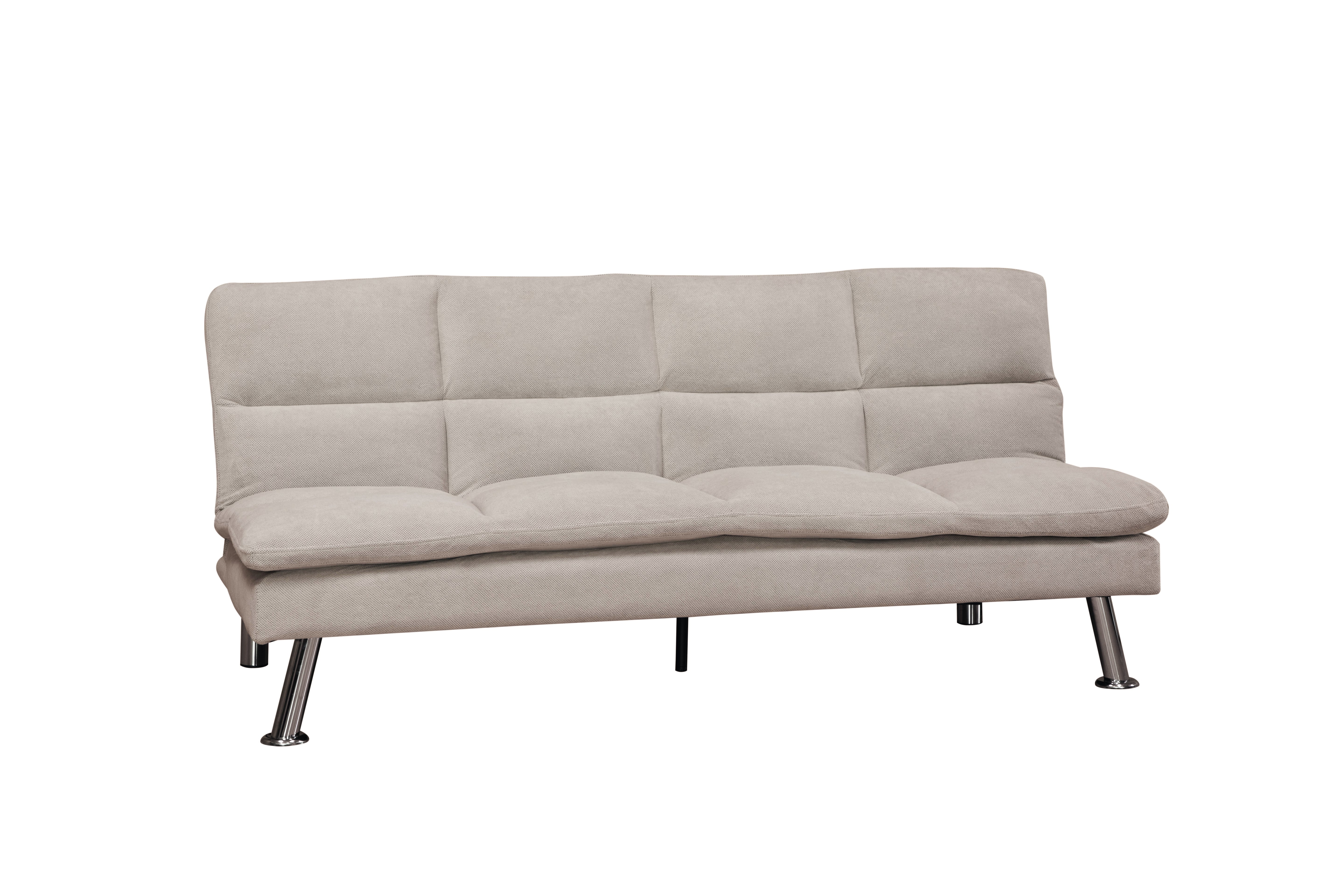 Sofá Cama 3 Puestos 187 cm Beige - vista 3 - Ref. 165-312