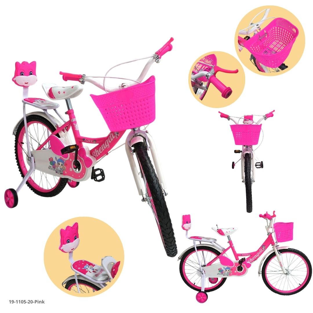 Bicicleta Infantil Rosado 20" - Ref. 19-1105-20-Pink