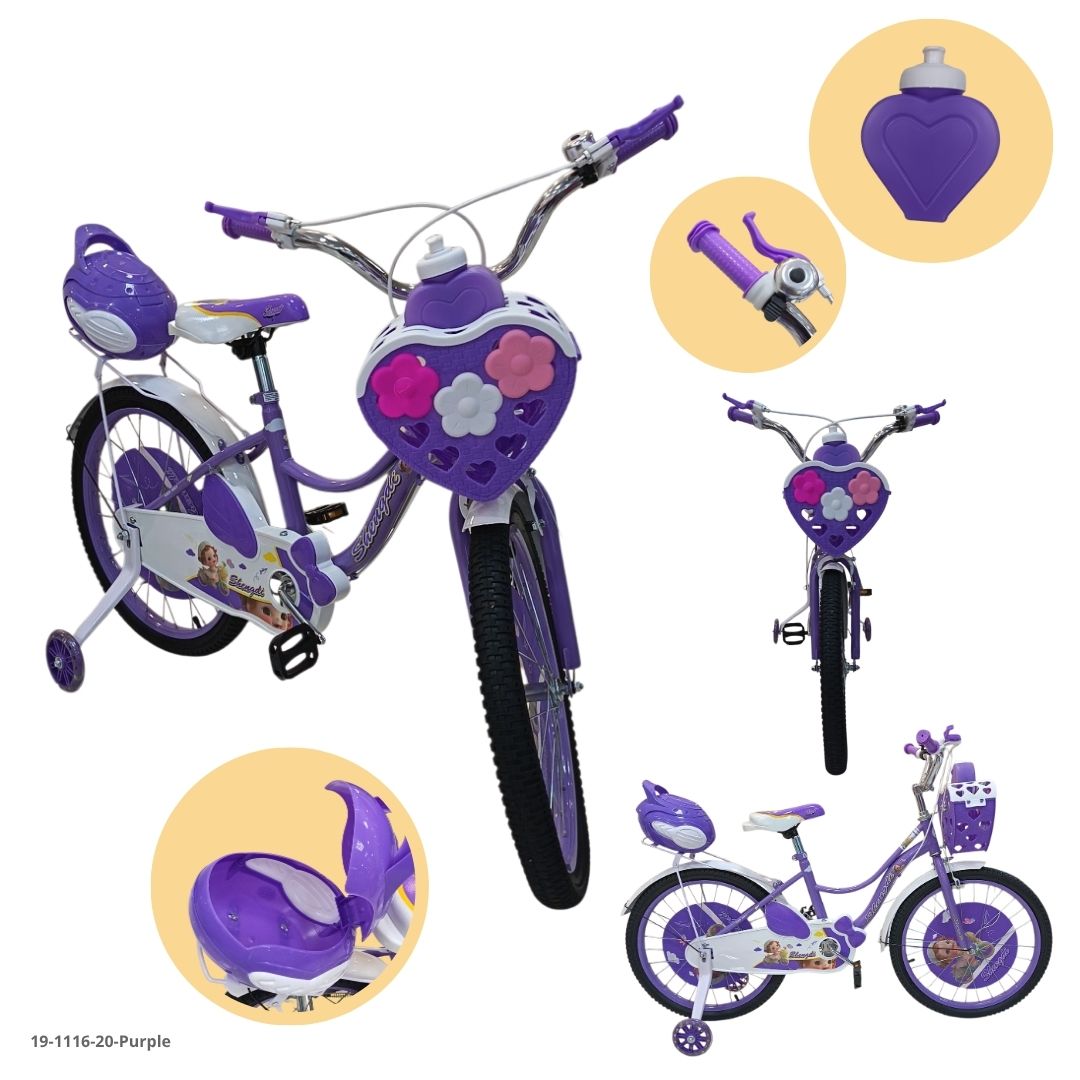 Bicicleta Infantil Morado 20" - Ref. 19-1116-20-Purple
