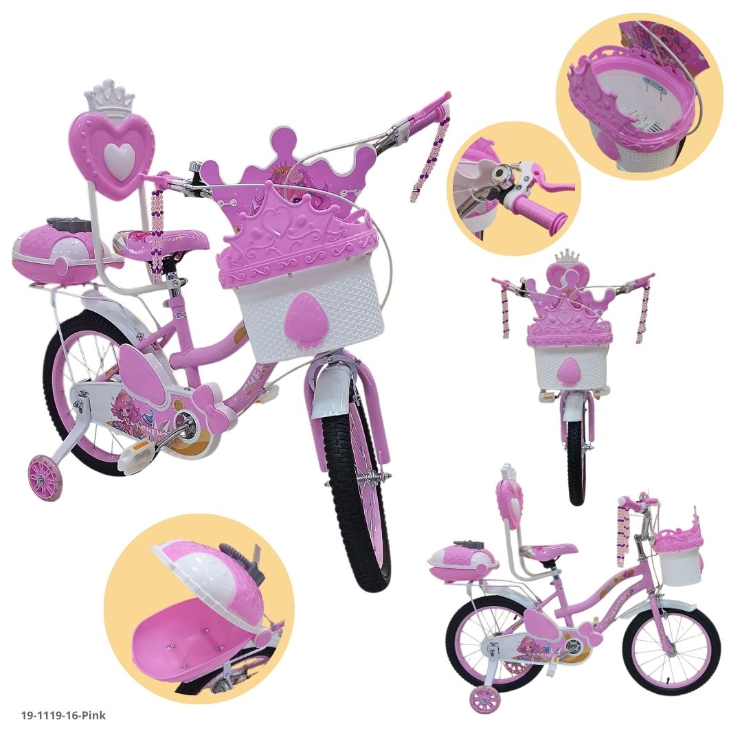 Bicicleta Infantil Rosado 16" - Ref. 19-1119-16-Pink
