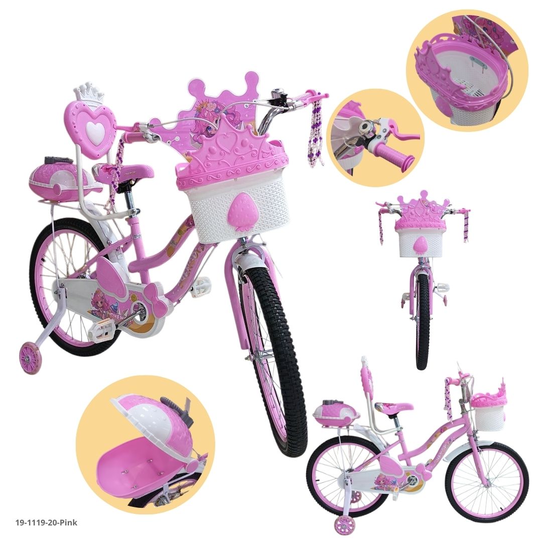 Bicicleta Infantil Rosado 20" - Ref. 19-1119-20-Pink