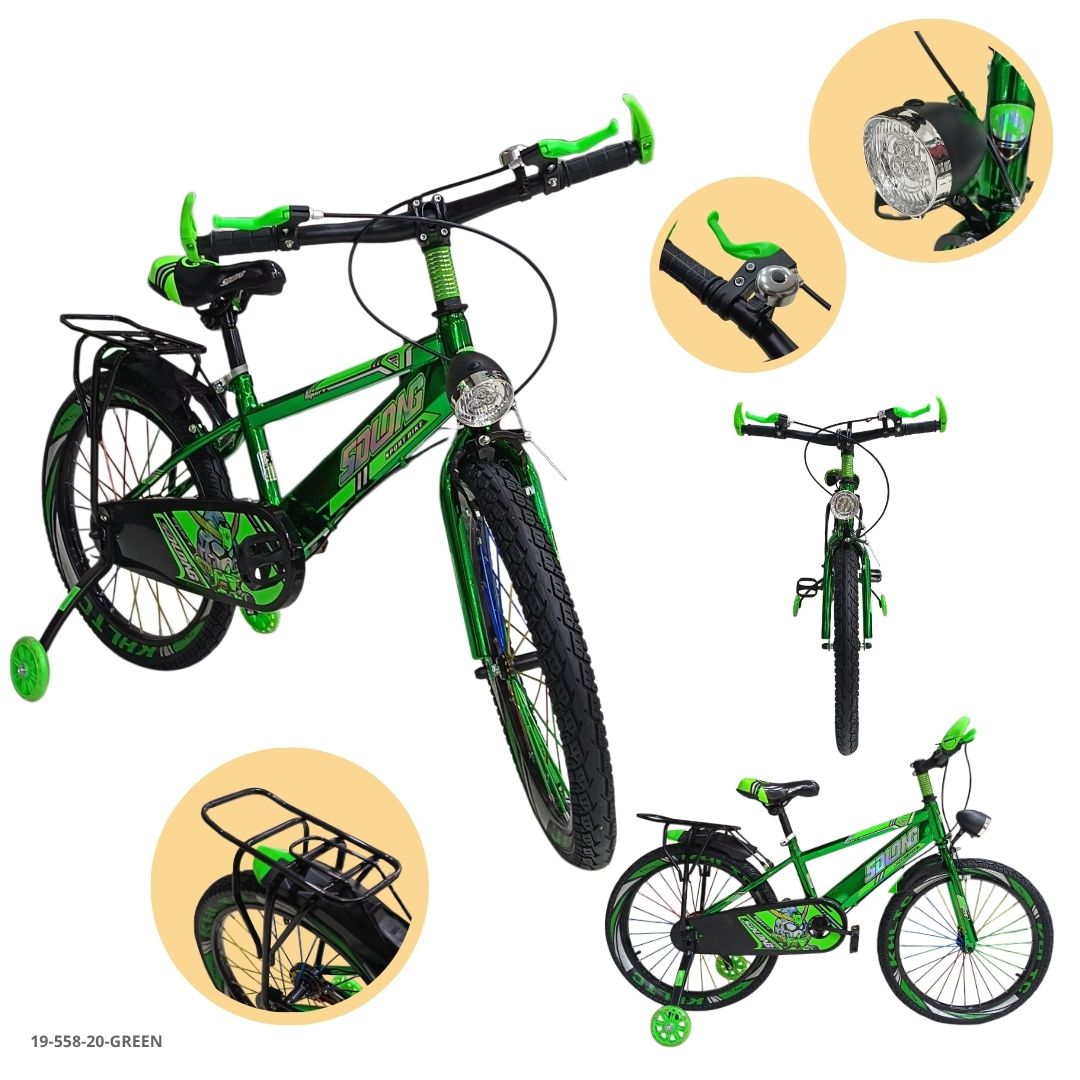Bicicleta Infantil Verde 20" - Ref. 19-558-20-GREEN