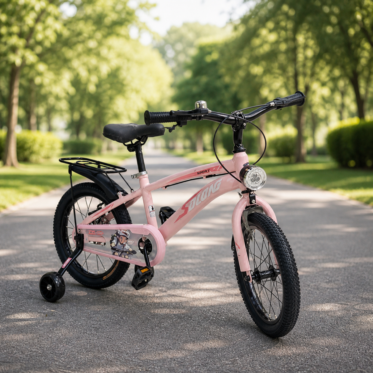 Bicicleta Infantil Ref. 19-559 en ambiente de parque