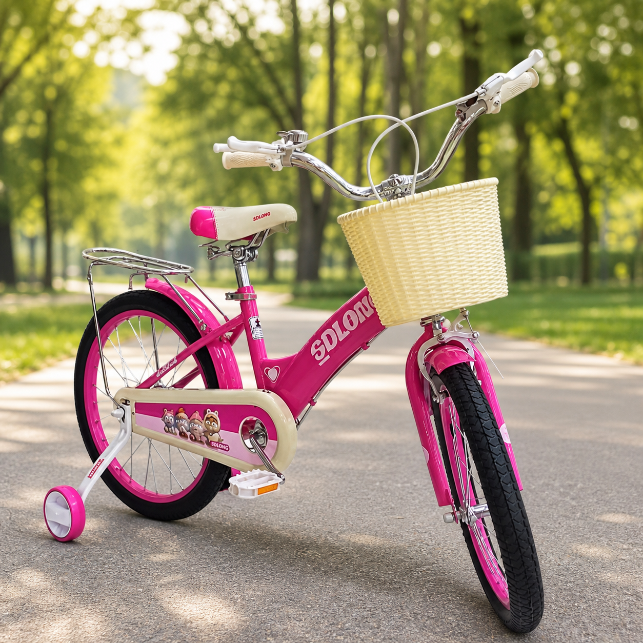 Bicicleta Infantil Ref. 19-564 en ambiente de parque