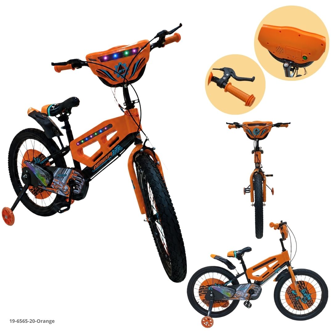 Bicicleta Infantil Naranja 20" - Ref. 19-6565-20-Orange