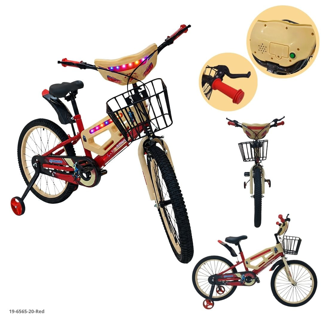 Bicicleta Infantil Rojo 20" - Ref. 19-6565-20-Red