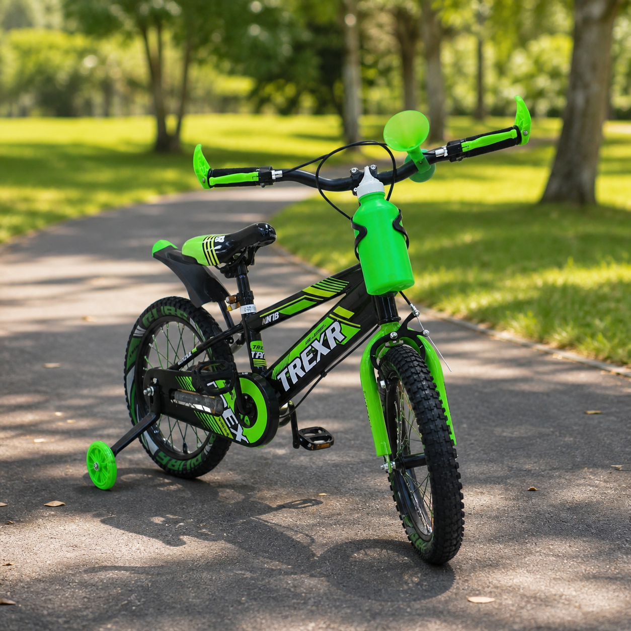 Bicicleta Infantil Ref. 19-7710-1 en ambiente de parque
