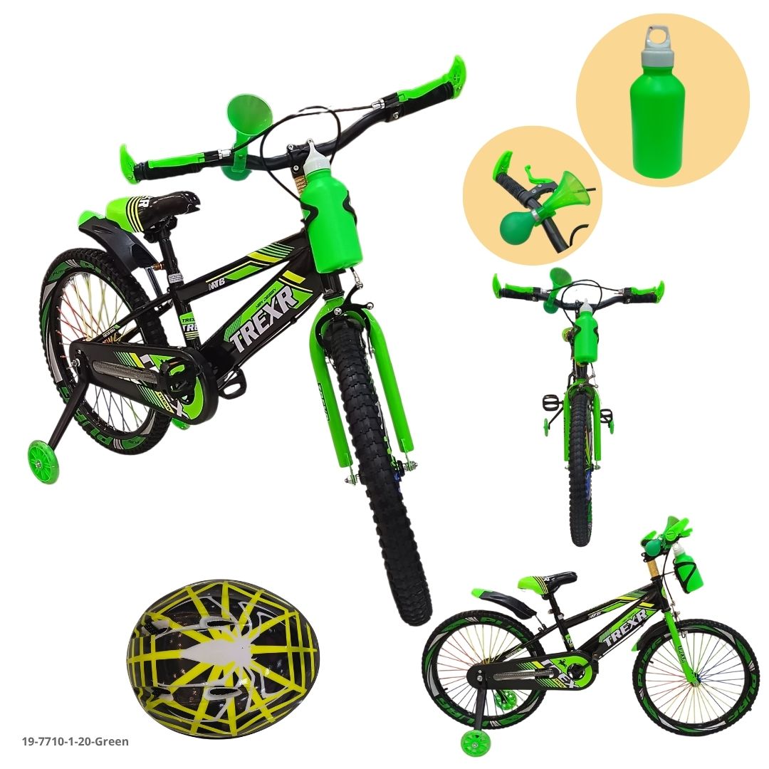 Bicicleta Infantil Verde 20" - Ref. 19-7710-1-20-Green