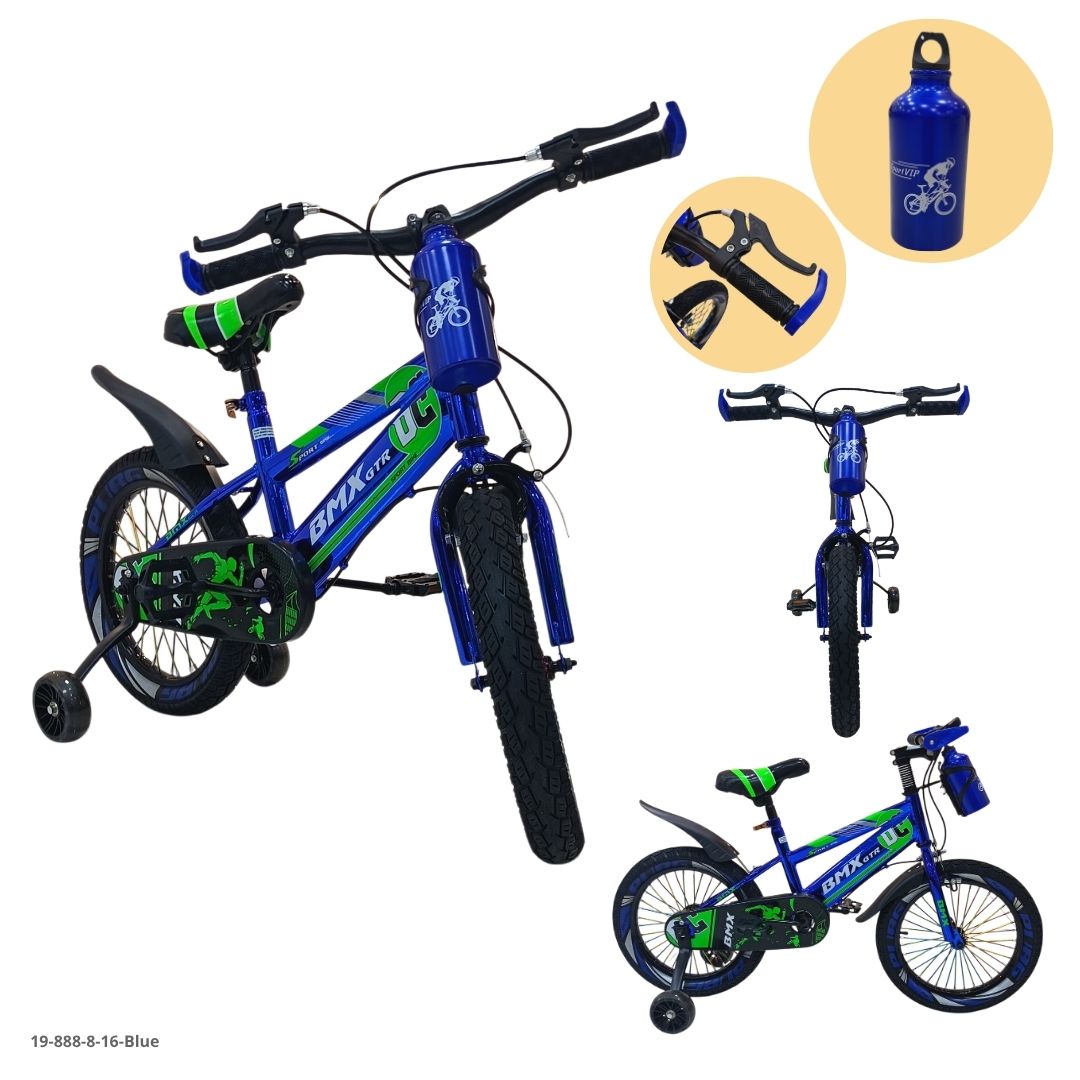 Bicicleta Infantil Azul 16" - Ref. 19-888-8-16-Blue
