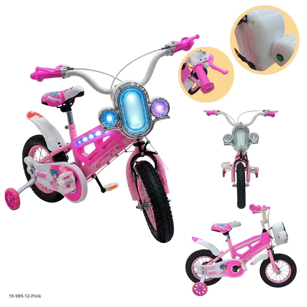 Bicicleta Infantil Rosado 12" - Ref. 19-989-12-Pink