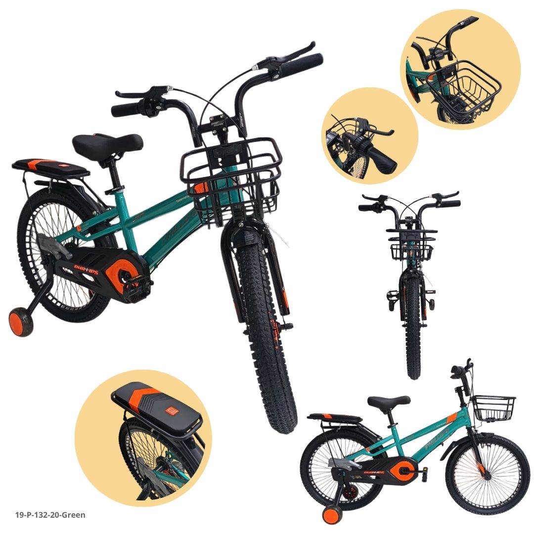 Bicicleta Infantil Ref. 19-P-132 Verde - Ref. 19-P-132-20-Green