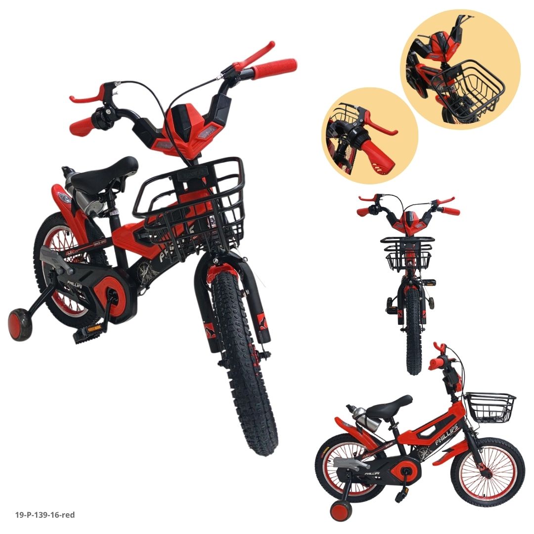 Bicicleta Infantil Rojo 16" - Ref. 19-P-139-16-red