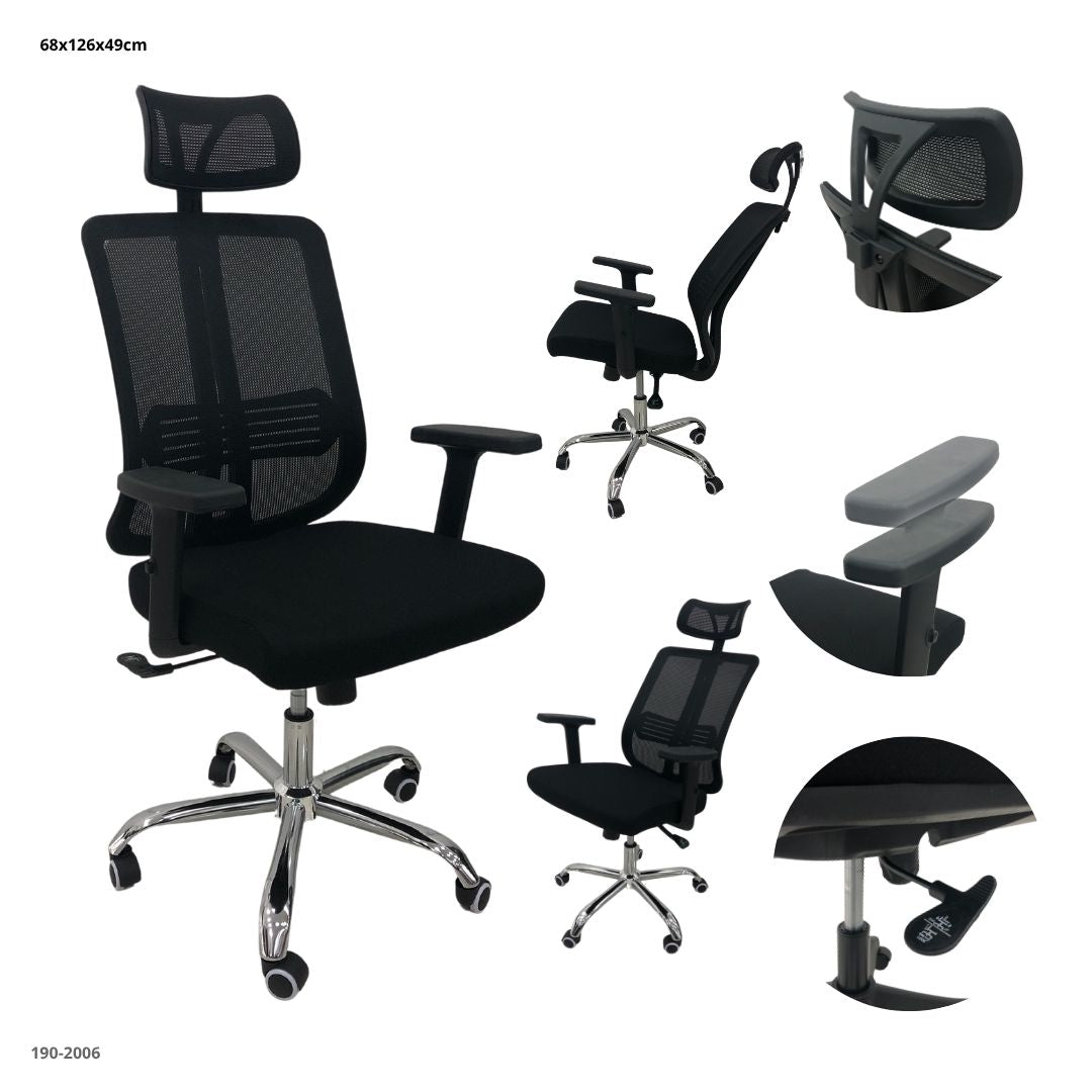 SILLA DE OFICINA NEGRA 5