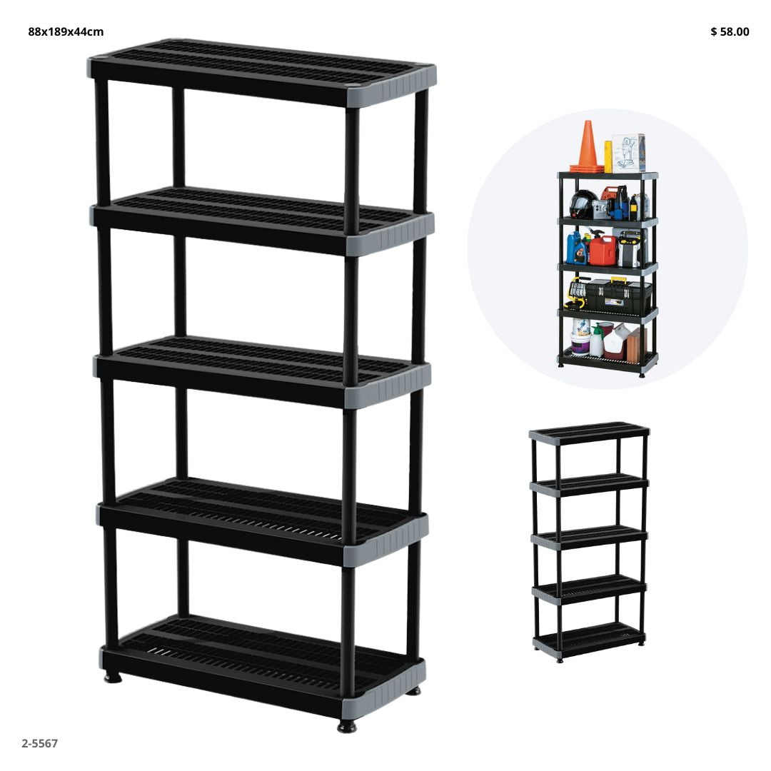 ESTANTERIA VENT 18 5N NG