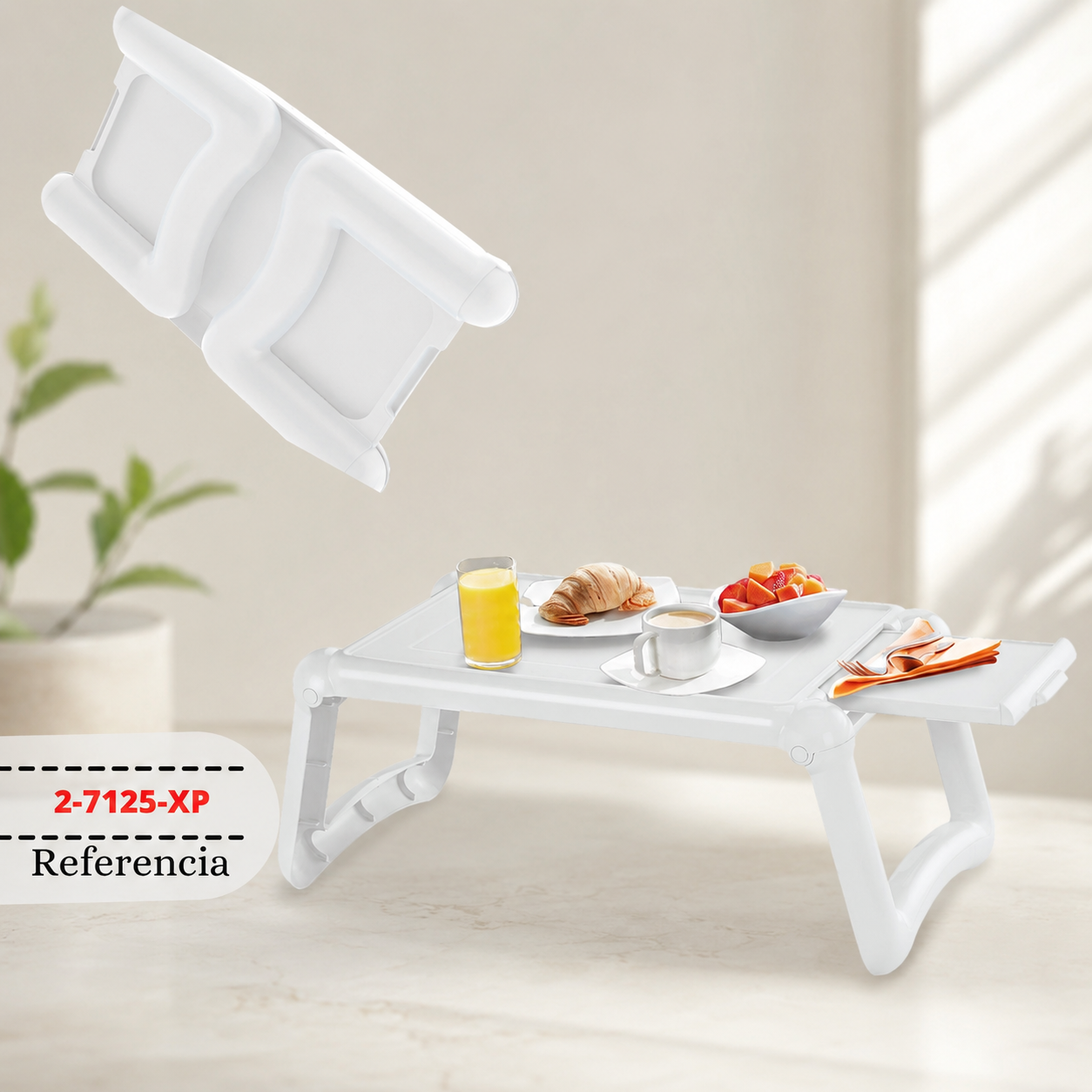 MESA PERSONAL PORTATIL BLANCO