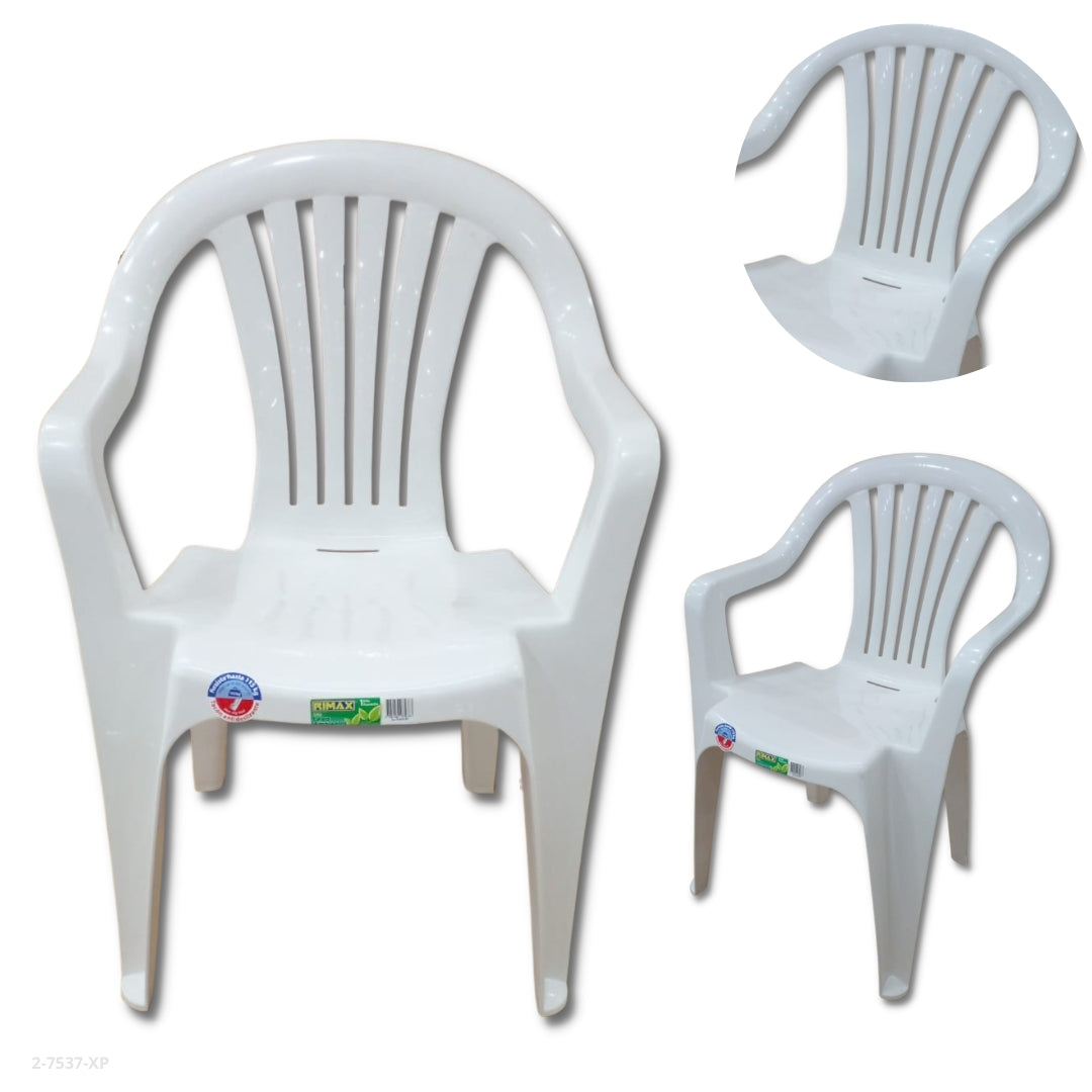 Silla Ritmo Blanca Reciclada | Ritmo White Recycled Plastic Chair