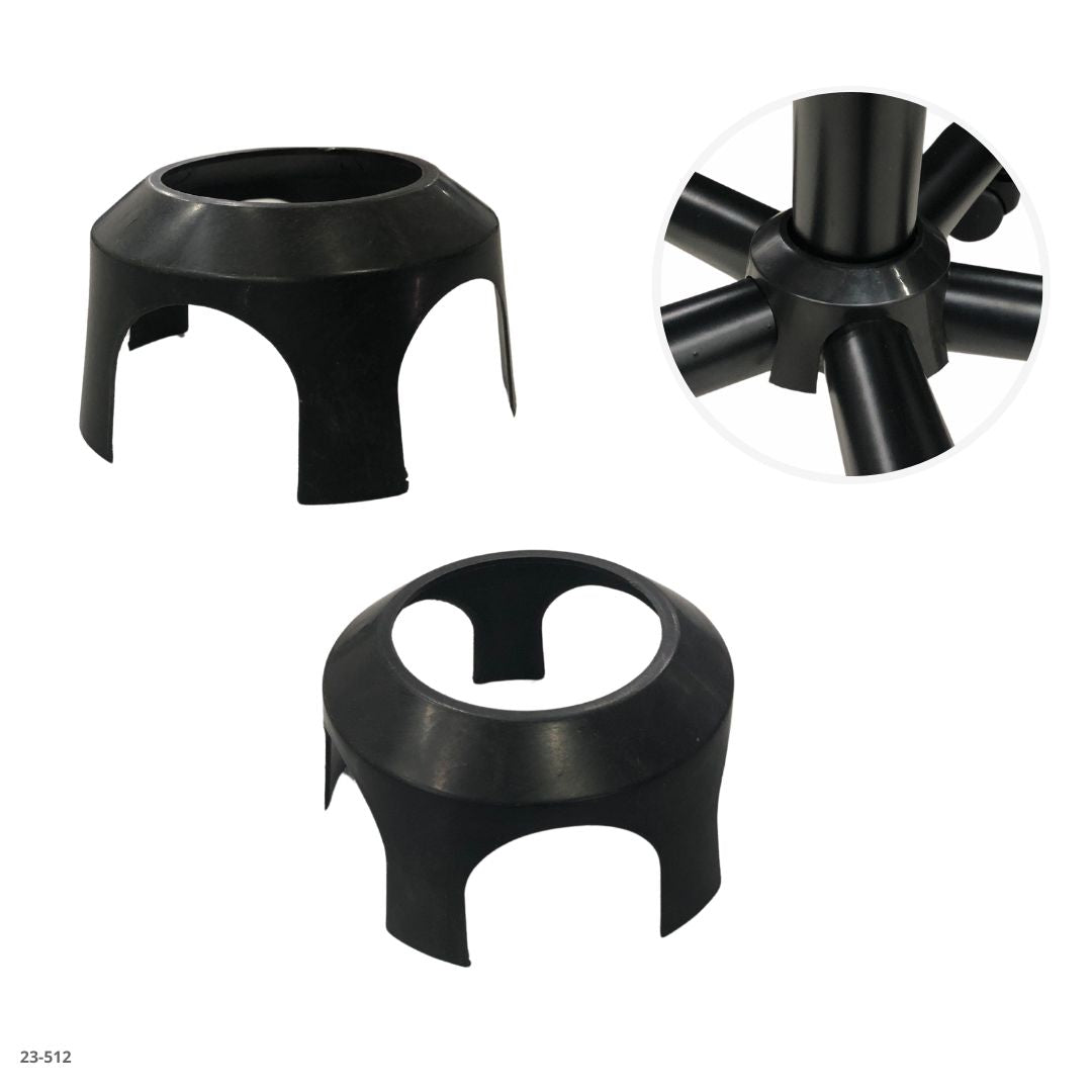 CUBIERTA DE PLASTICO NEGRO