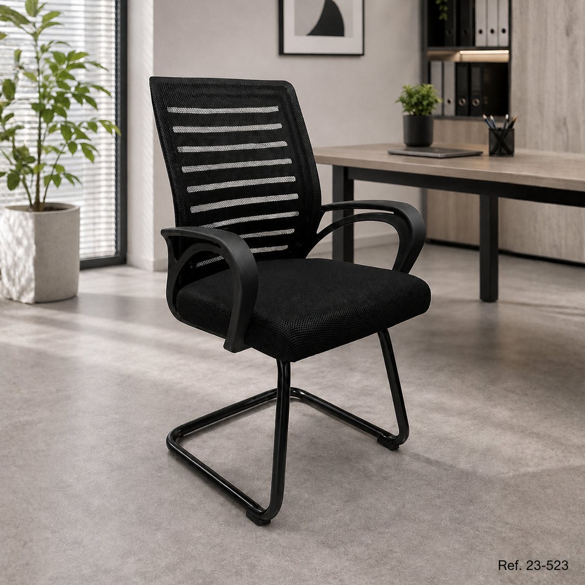 Silla de oficina 23-523 en ambiente contemporáneo. Ref. 23-523