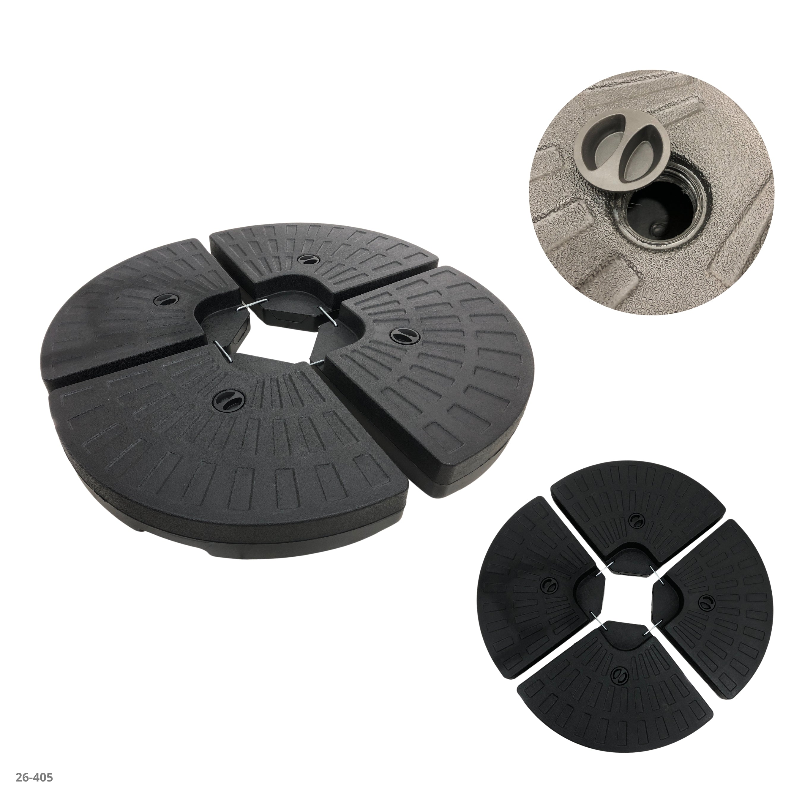 Base de sombrilla banana 26-405