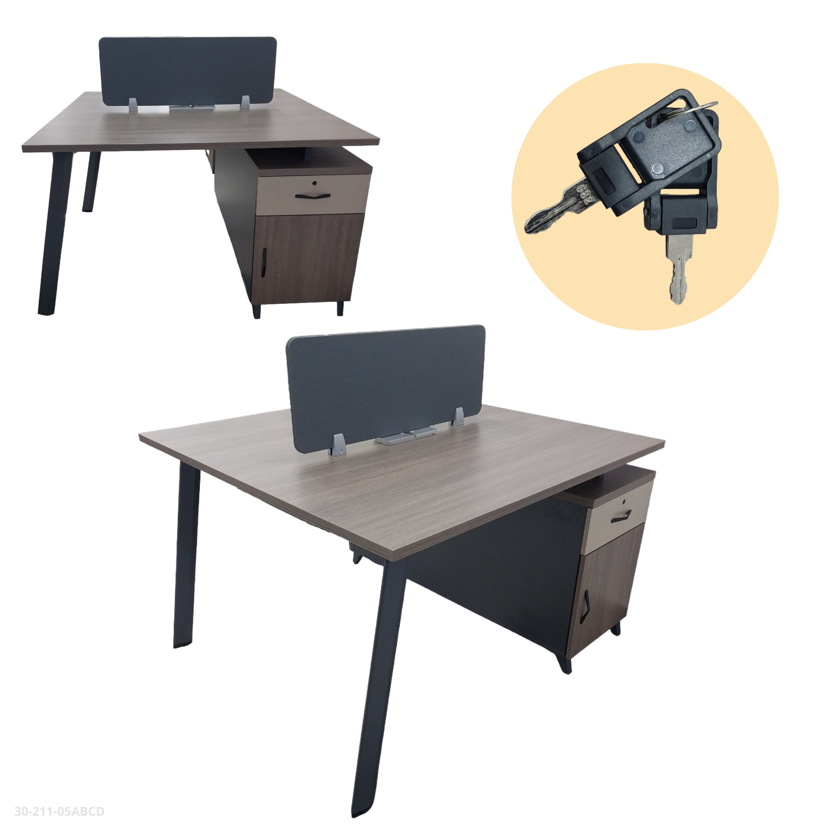 ASTANA ROVERE DESK 18-ELR5618