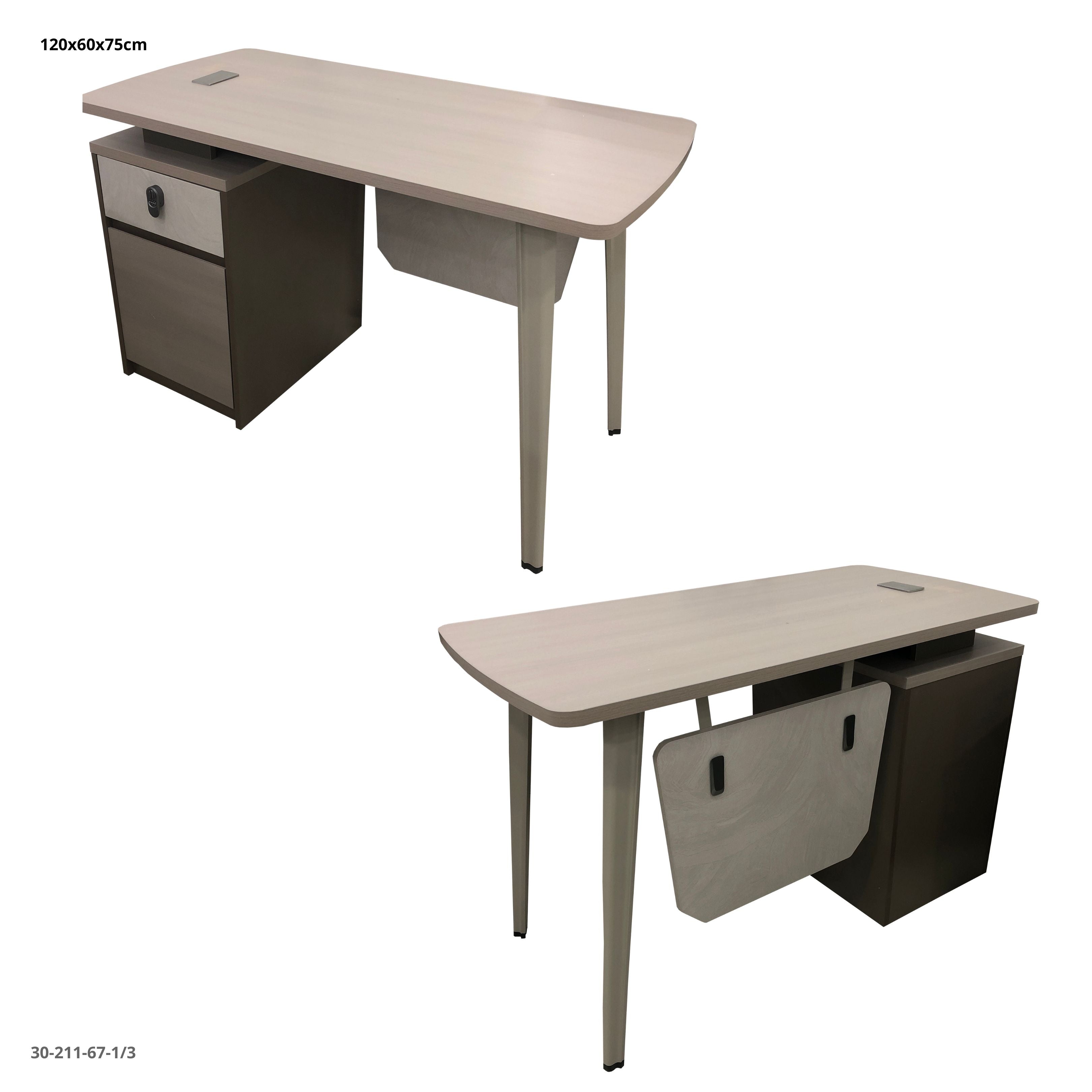 ESCRITORIO 120*60*75CM CON GABINETE