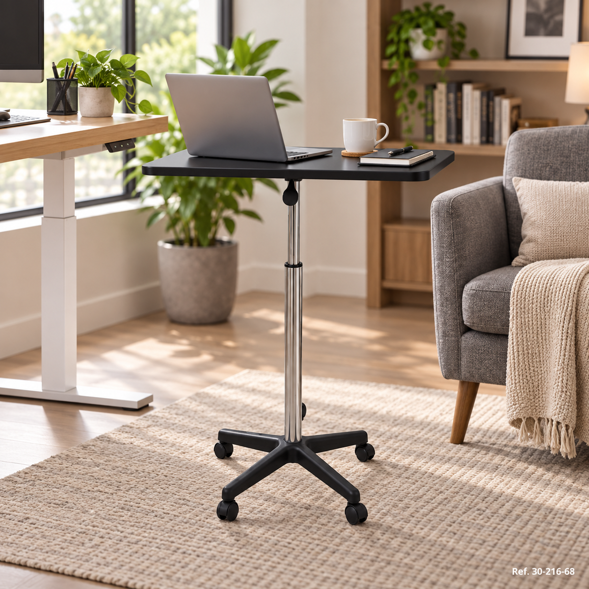 Mesa auxiliar ajustable alta en ambiente - Ref. 30-216-68