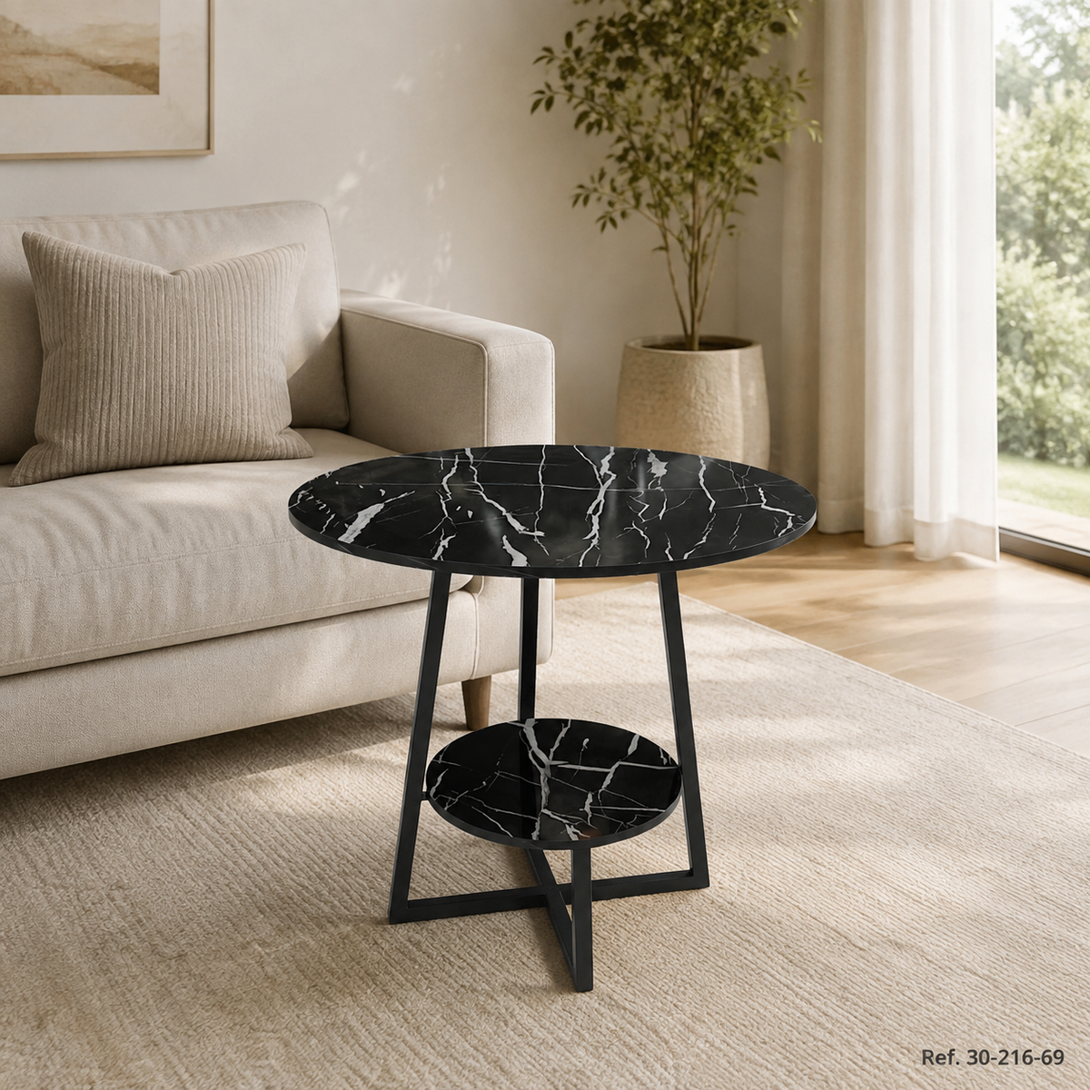 Mesa 30-216-69 en ambiente contemporáneo. Ref. 30-216-69