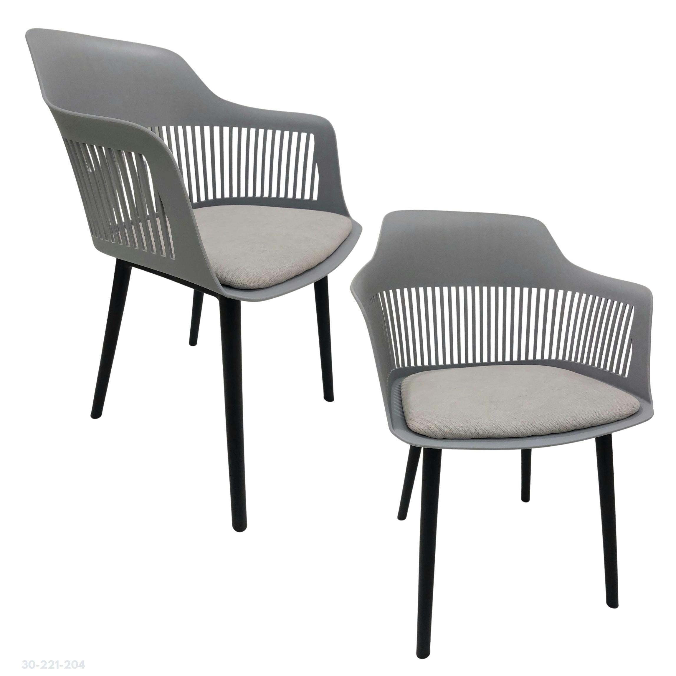 SILLA MODERNA GRIS