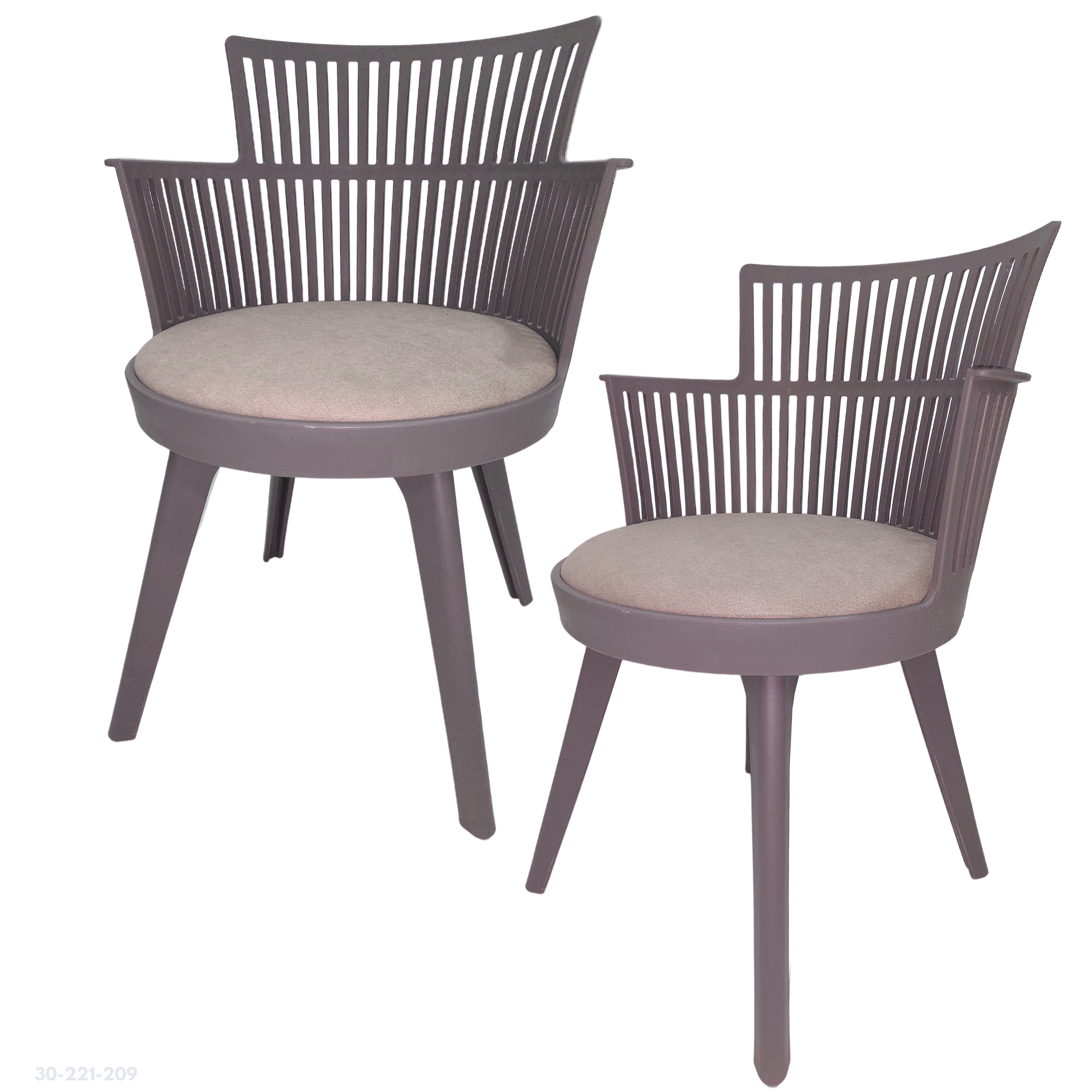 SILLA MODERNA GRIS