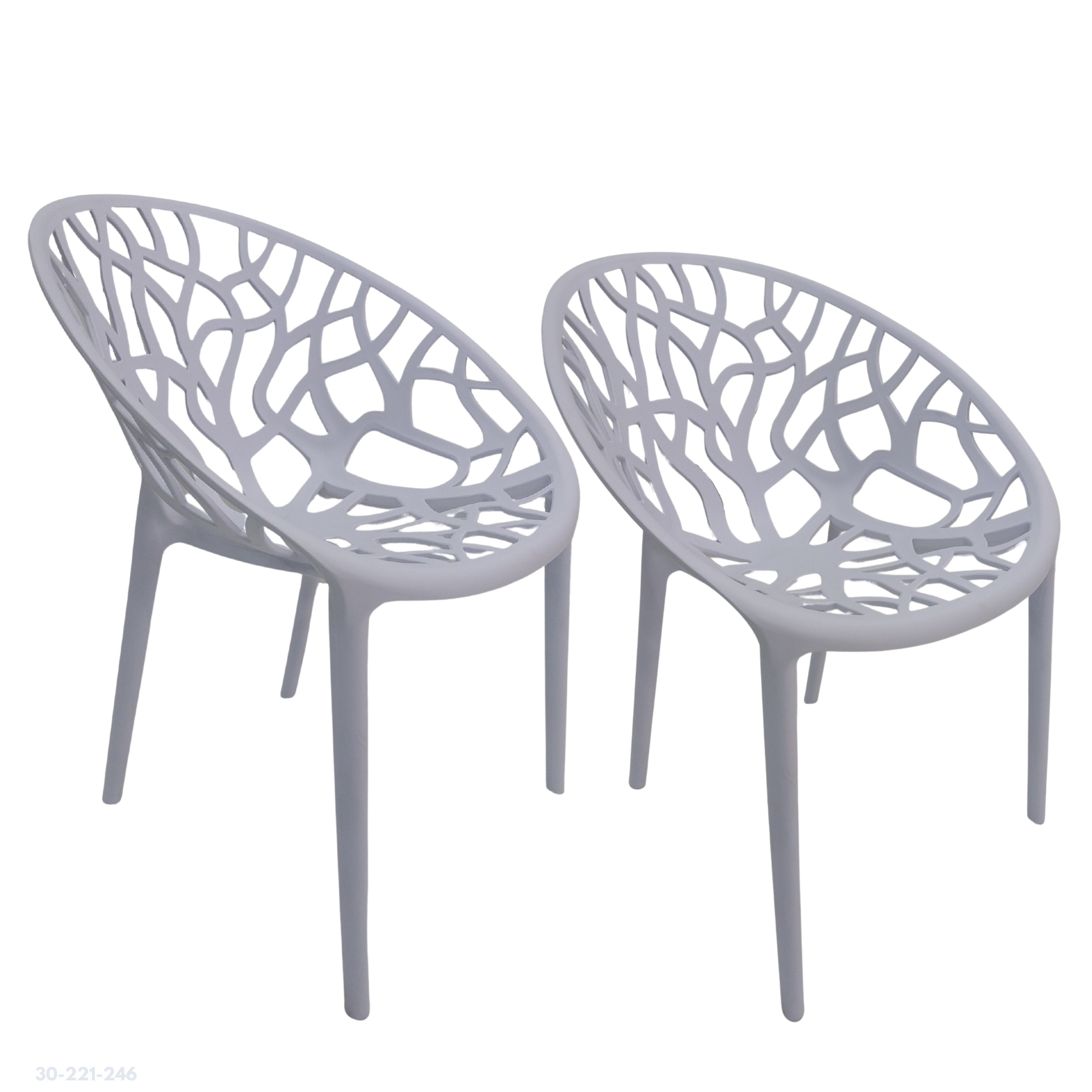 SILLA MODERNA BLANCO