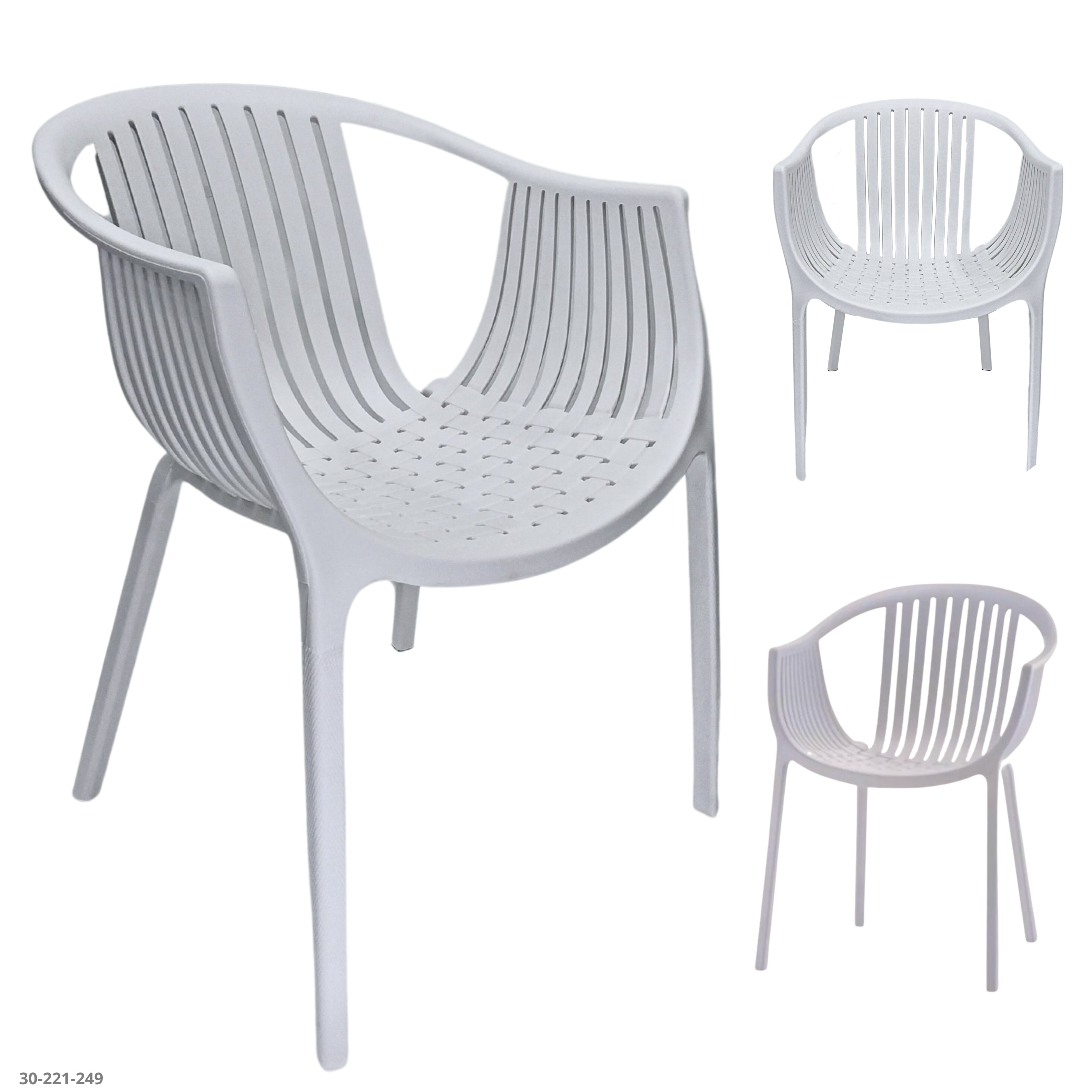 SILLA MODERNA BLANCO - oficina, plástico