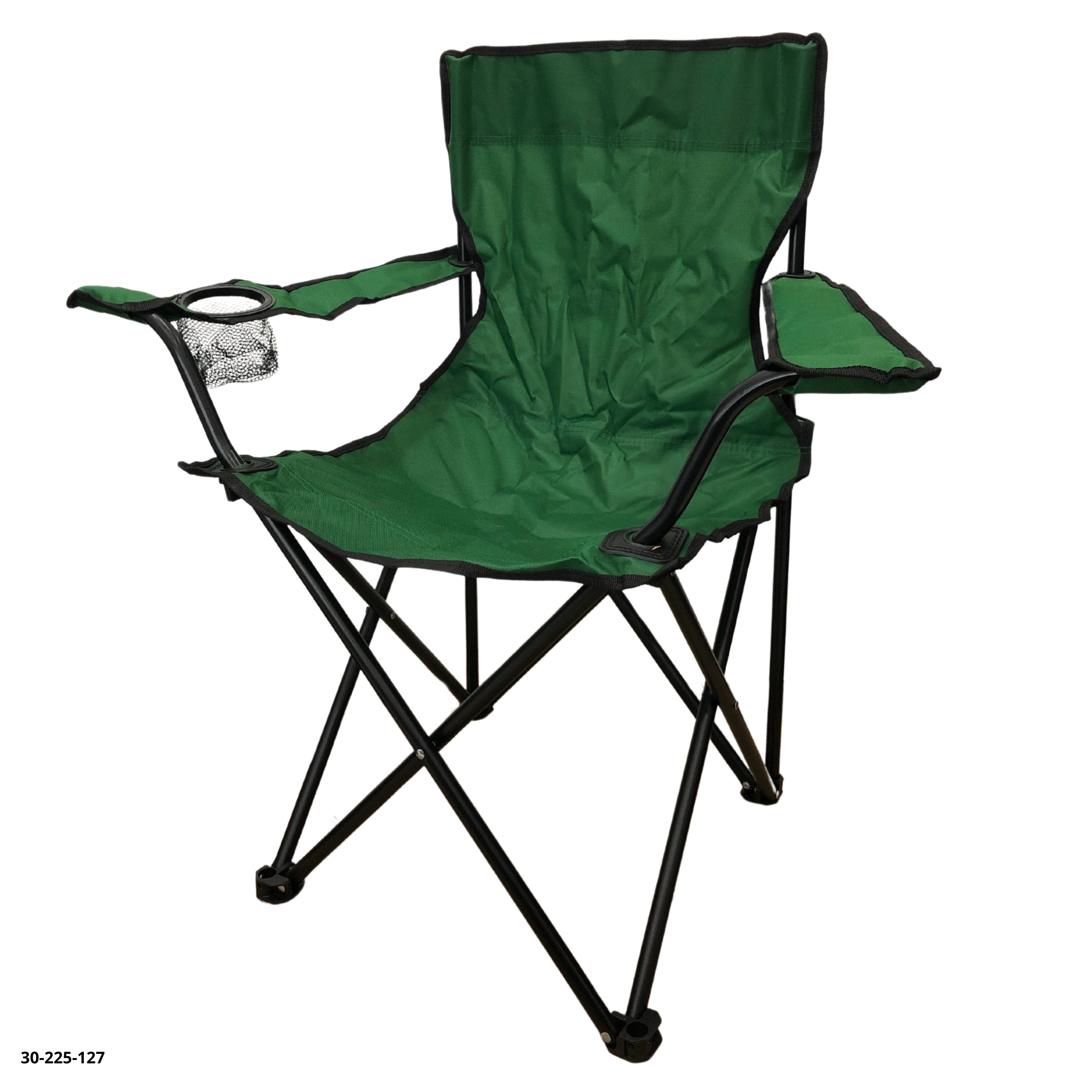 Silla de camping verde
