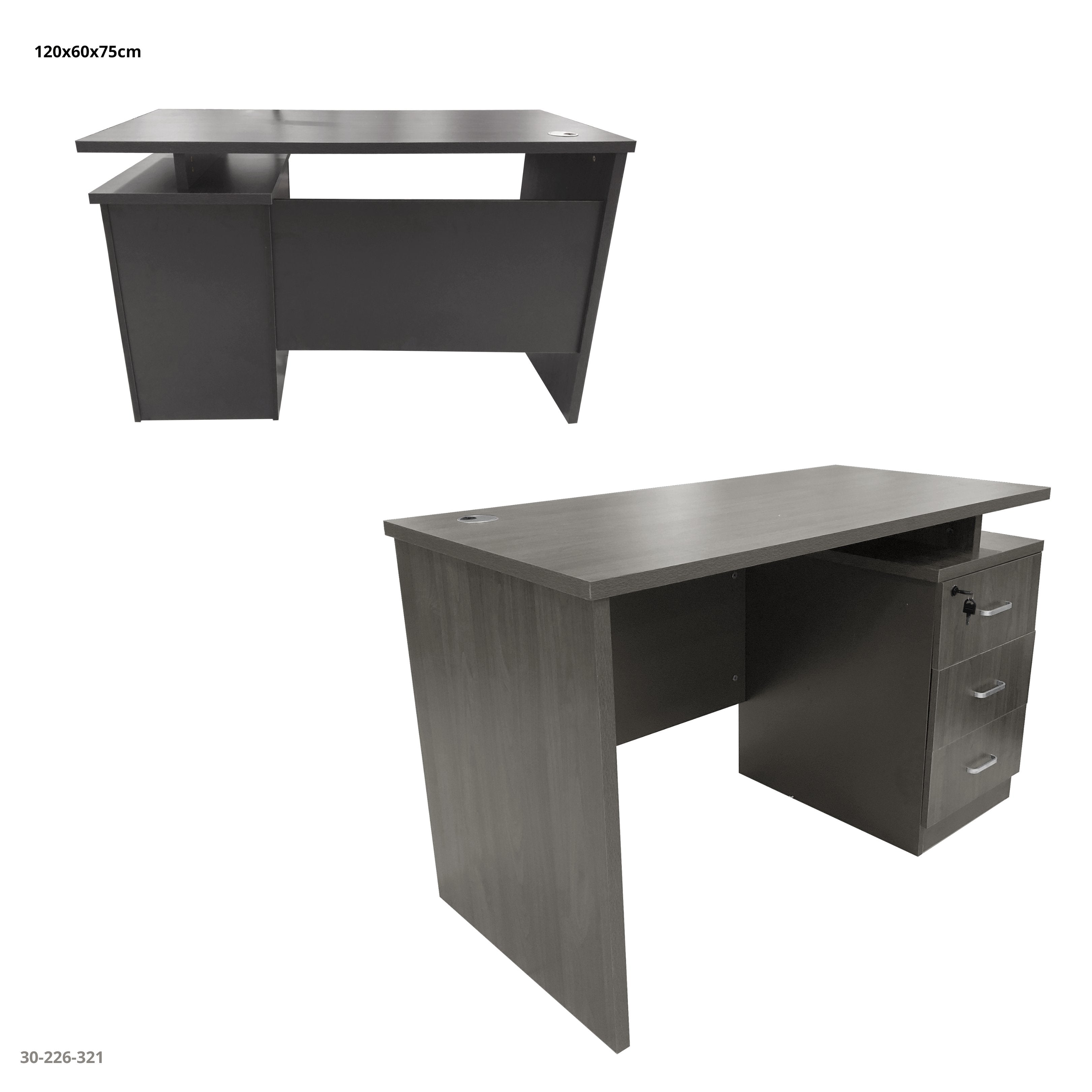 ESCRITORIO DE OFFICINA  120*60*75CM C/GABINETE 1