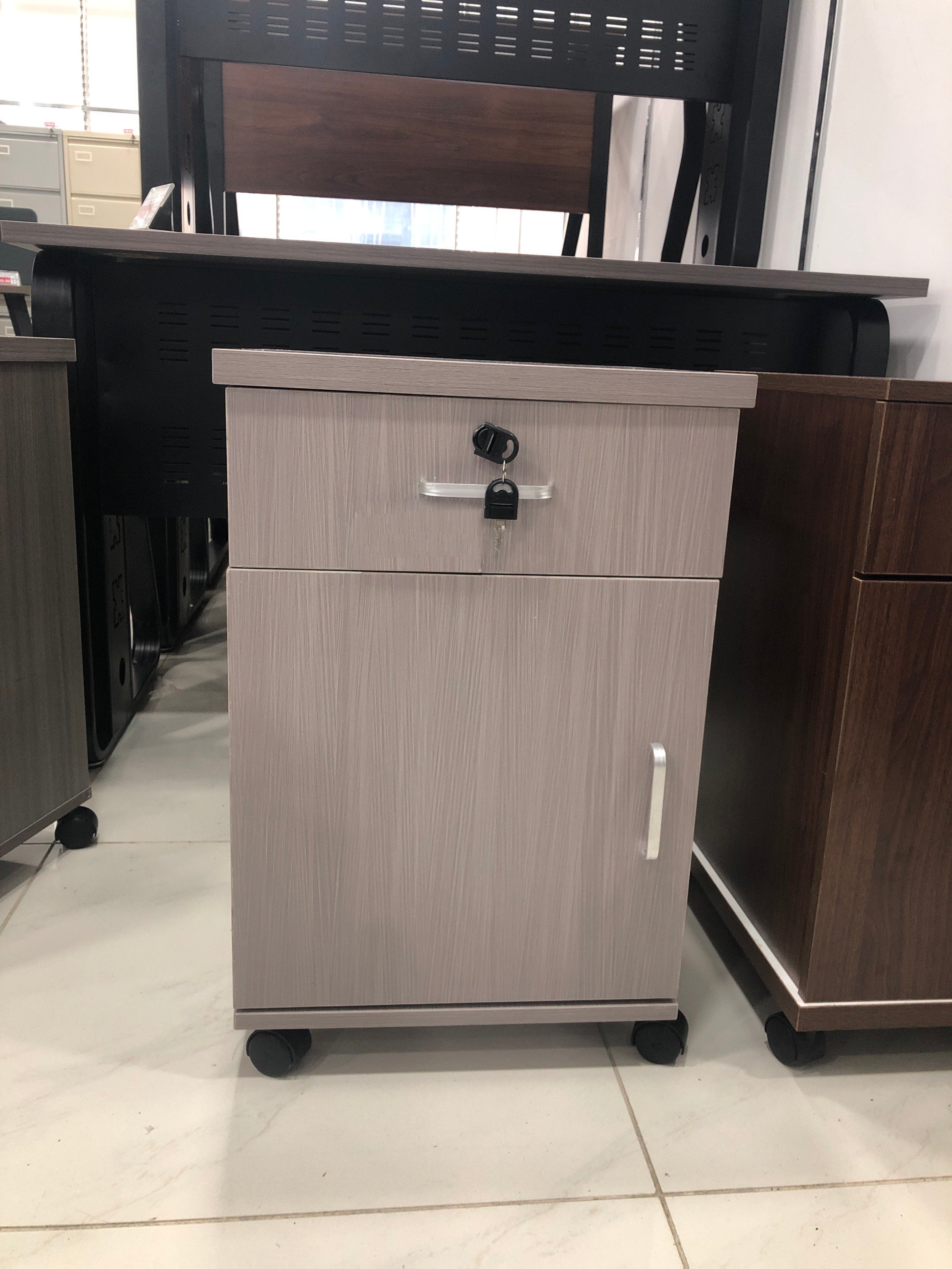 Gabinete de Oficina Gris con Ruedas 40x60x40 cm - vista 5 - Ref. 30-226-334