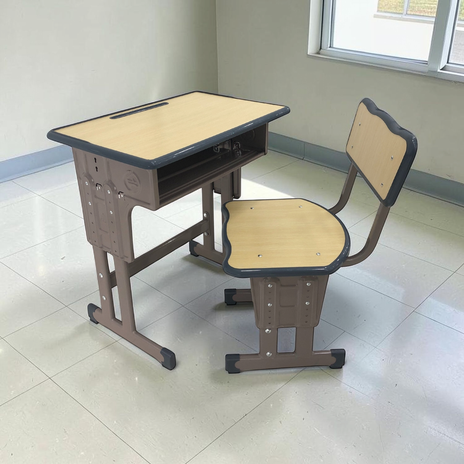 Mesa Escolar/Silla en ambiente
