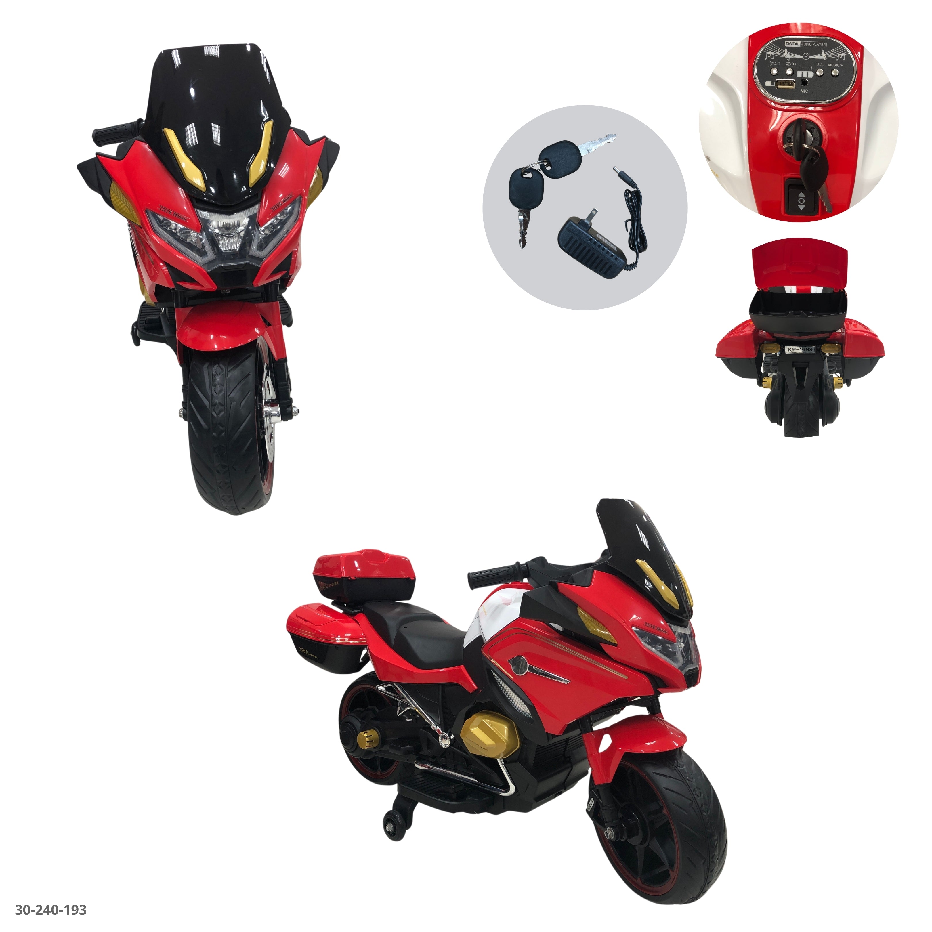 MOTO NINJA ROJA