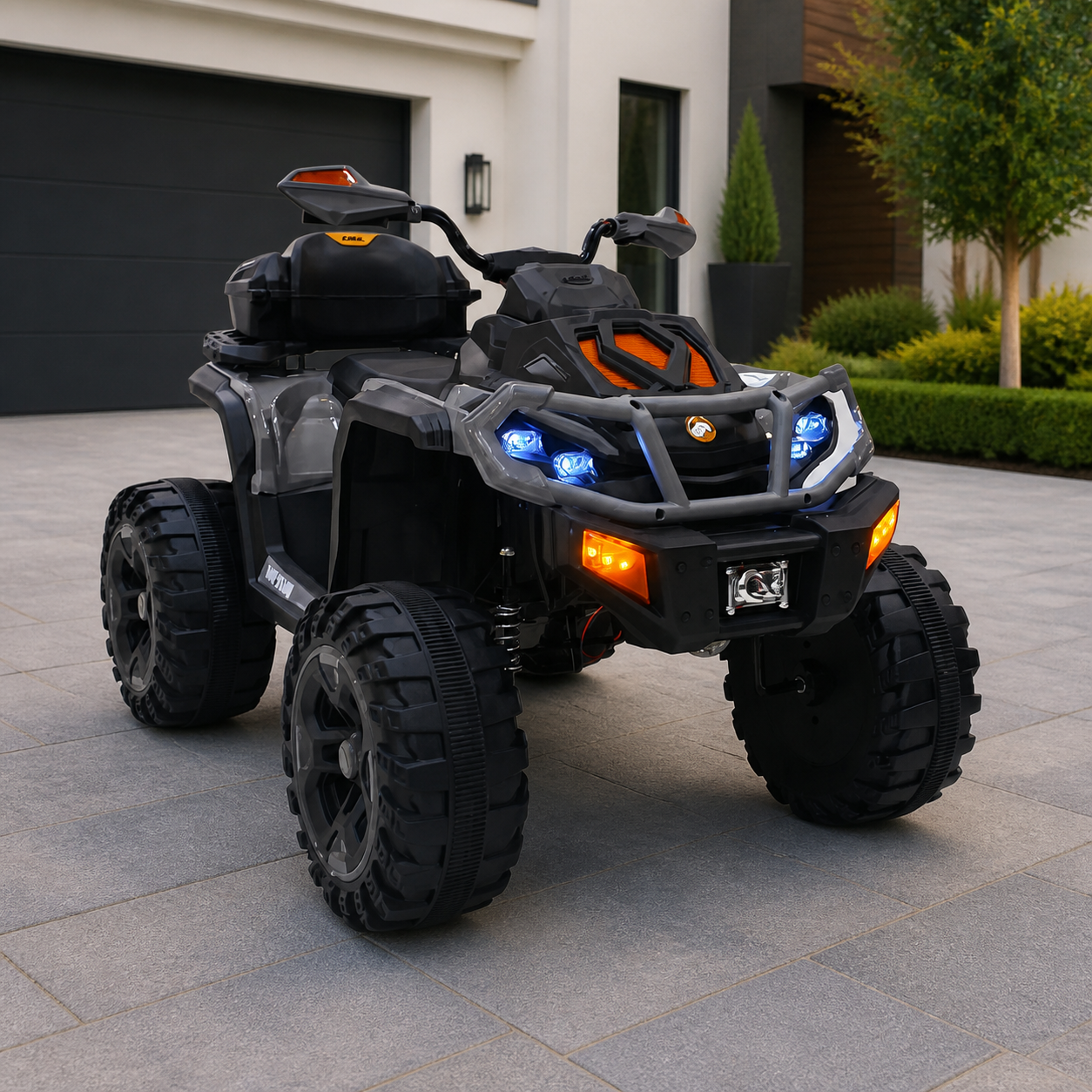 Atv Cuadriciclo Eléctrico Montable Can-Am para Niños en ambiente exterior