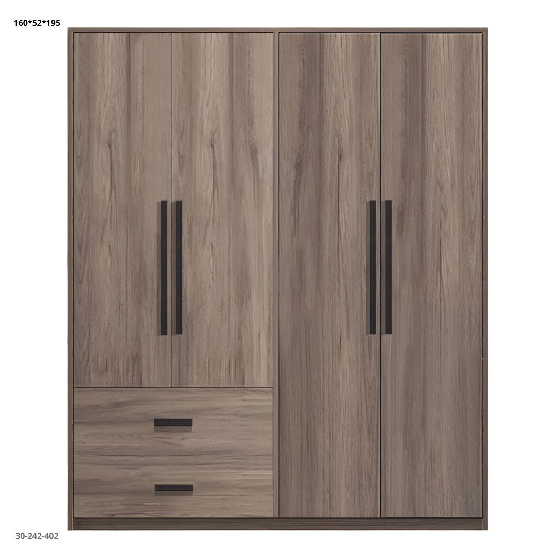 ARMARIO COLOR TECA 160*52*195 WB04G