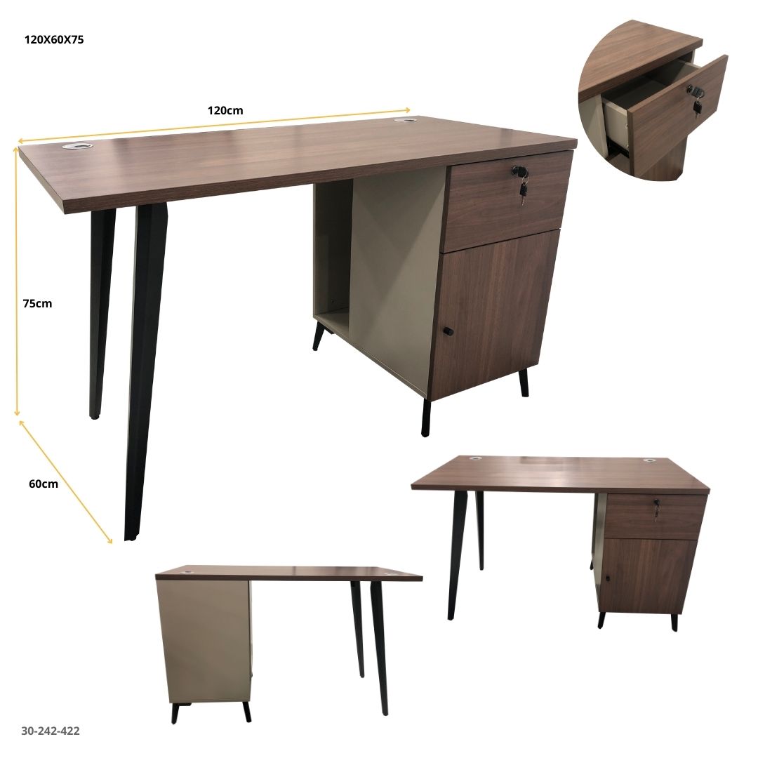 ESCRITORIO DE OFICINA  120X60X75