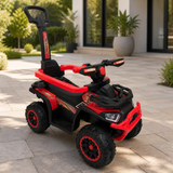 Moto Roja para Niños en ambiente