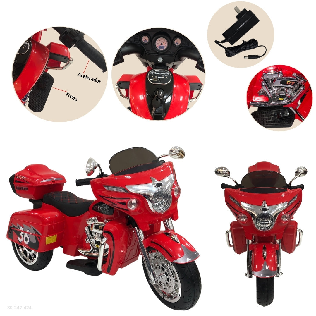 MOTO ROJA 2