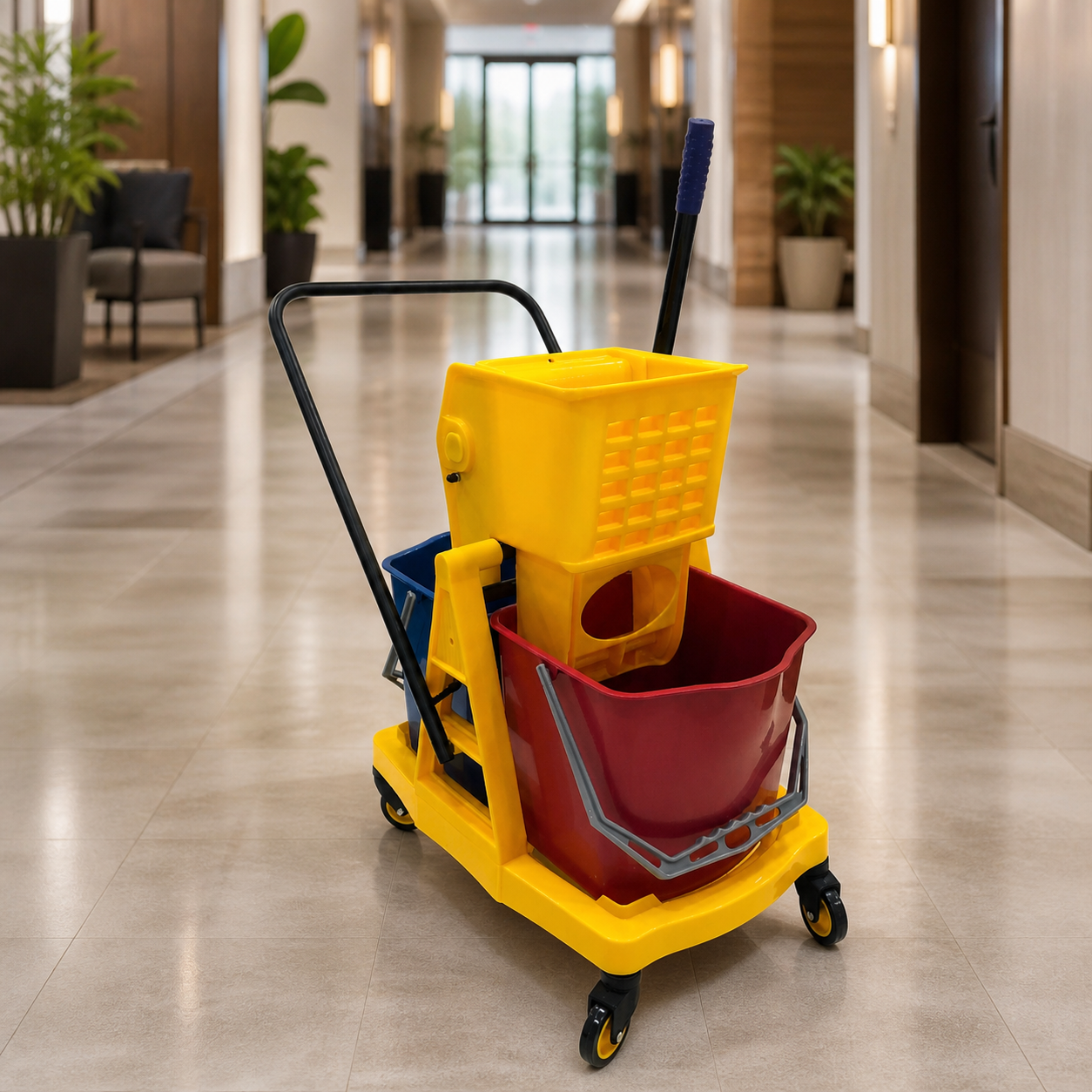 Cubo exprimidor 34L en ambiente