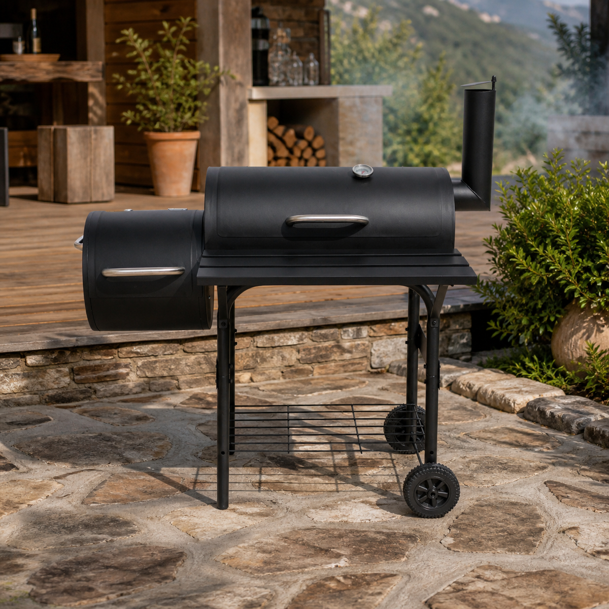 30-330-755 - barbacoa en ambiente exterior