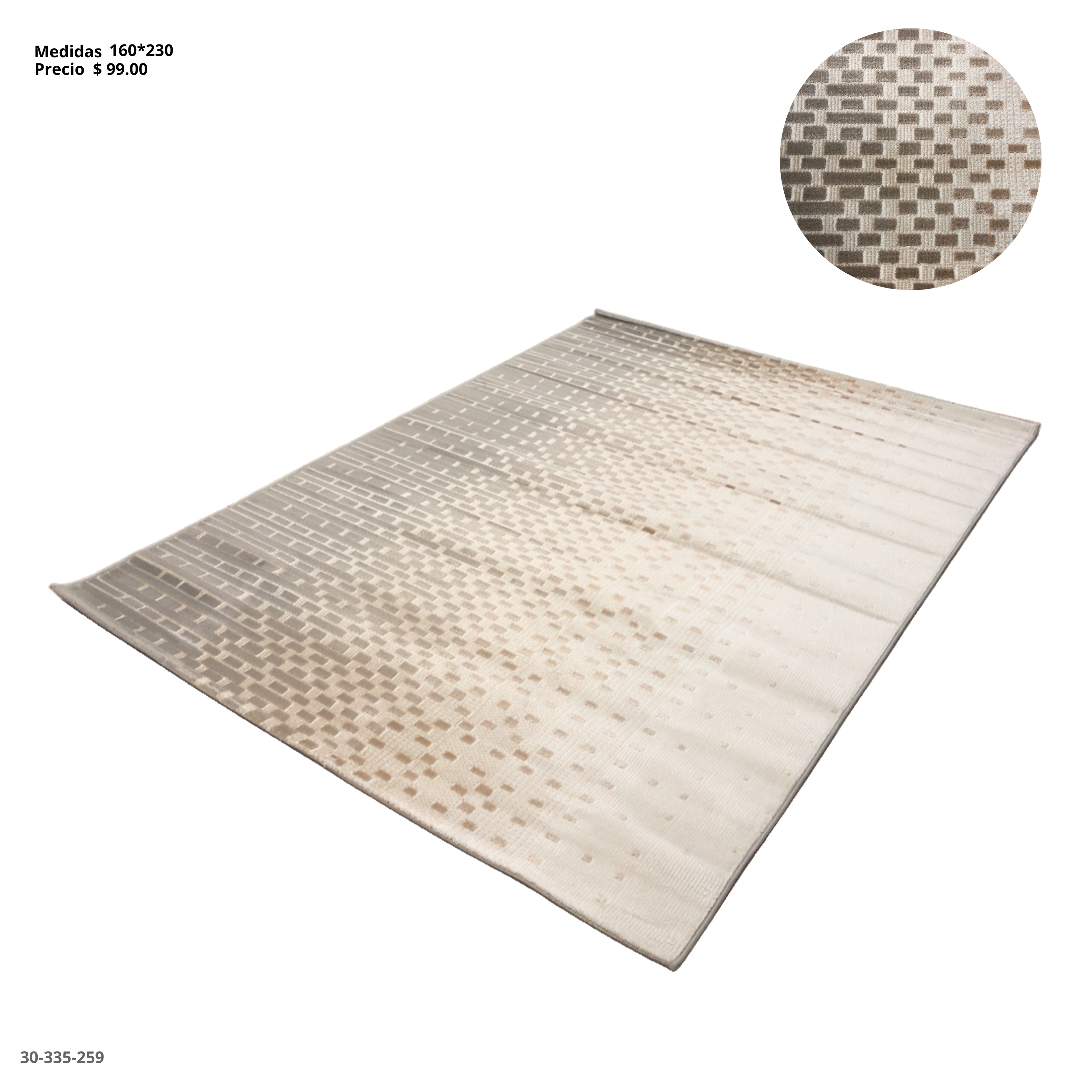 ALFOMBRA DE HOGAR 160*230 CM ESTILO 10