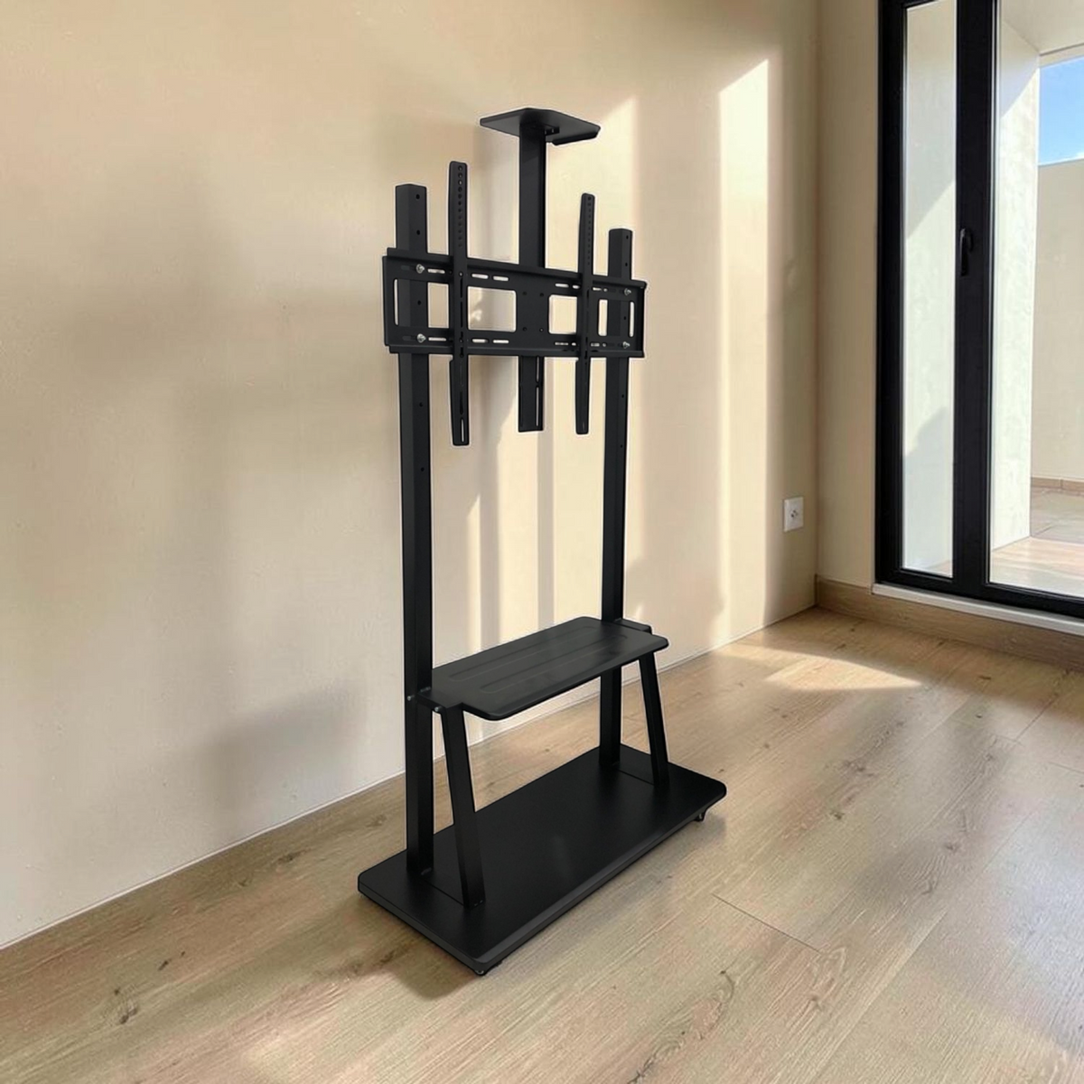 Mueble de TV Metalico de 60"-100" en ambiente