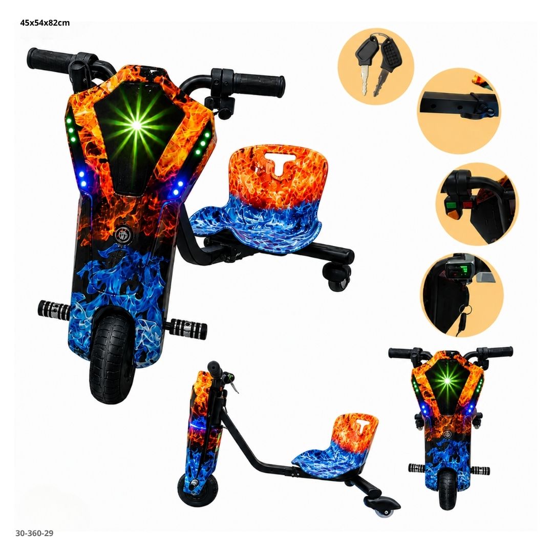 MOTO TRICICLO  PARA NIÑAS Y NIÑOS