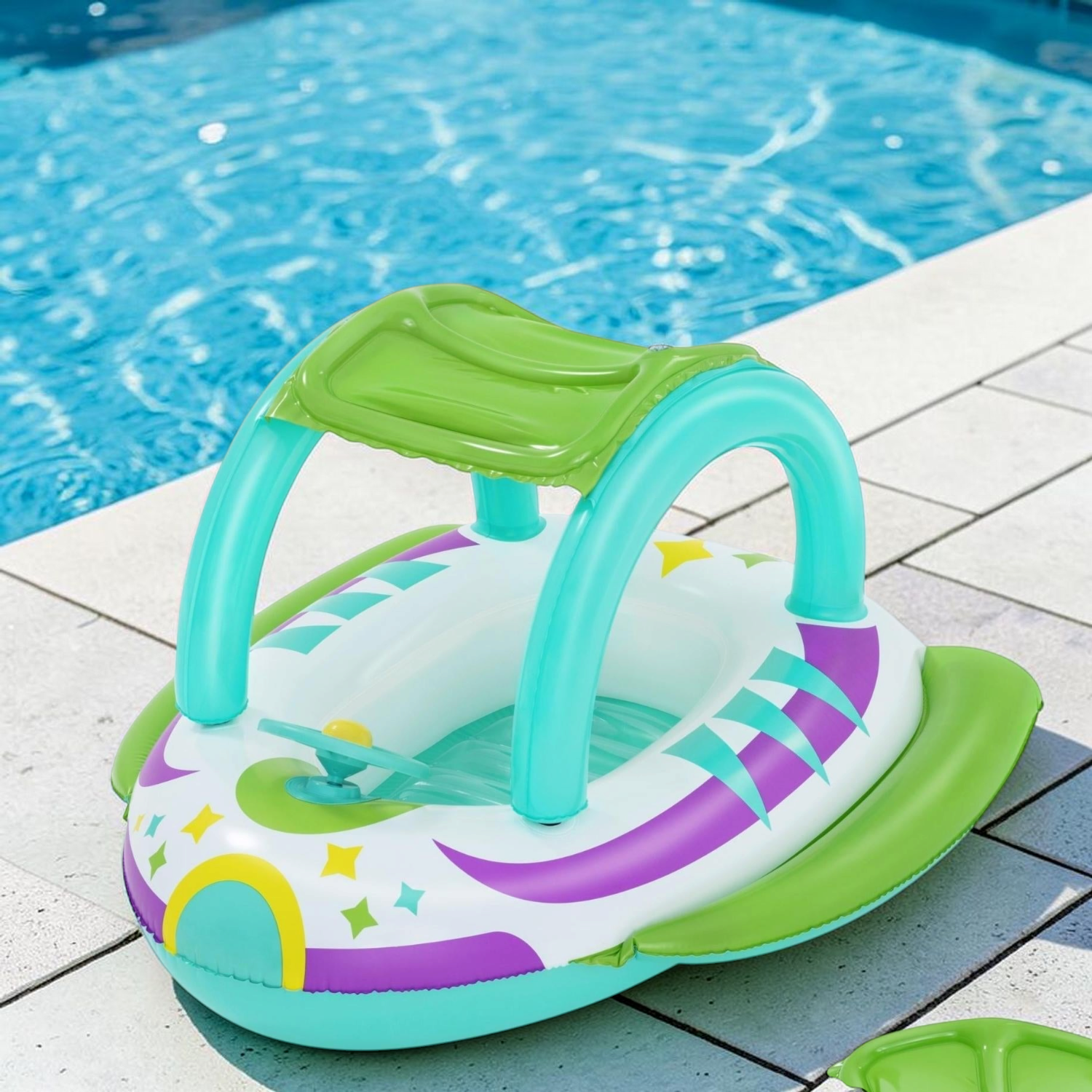 Piscina Inflable para Bebes 107*112CM en ambiente