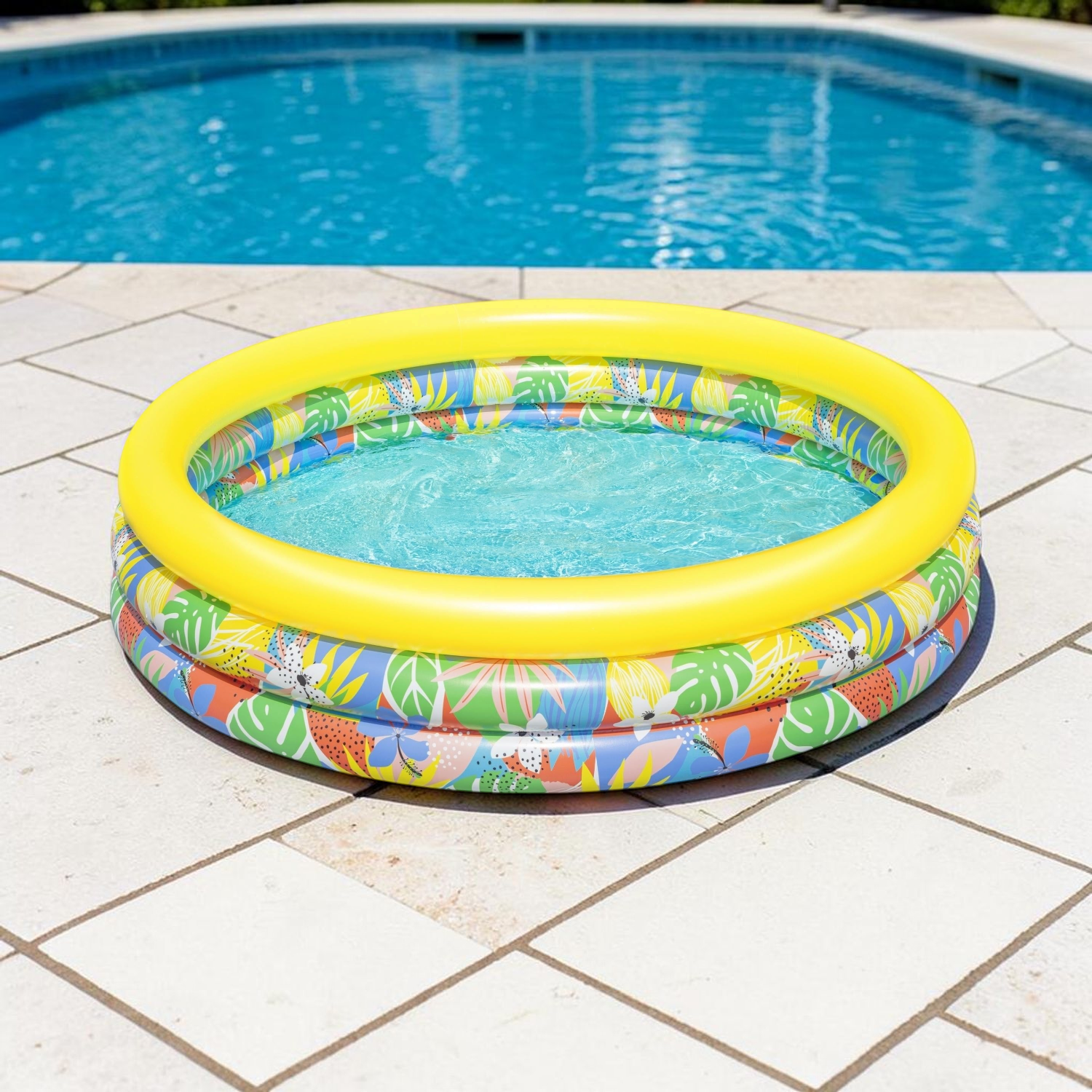 Piscina Inflable para Bebes 168*38CM en ambiente