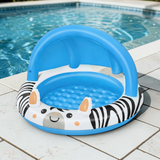 Piscina Safari Inflable para Bebes con Techo 97*66CM en ambiente